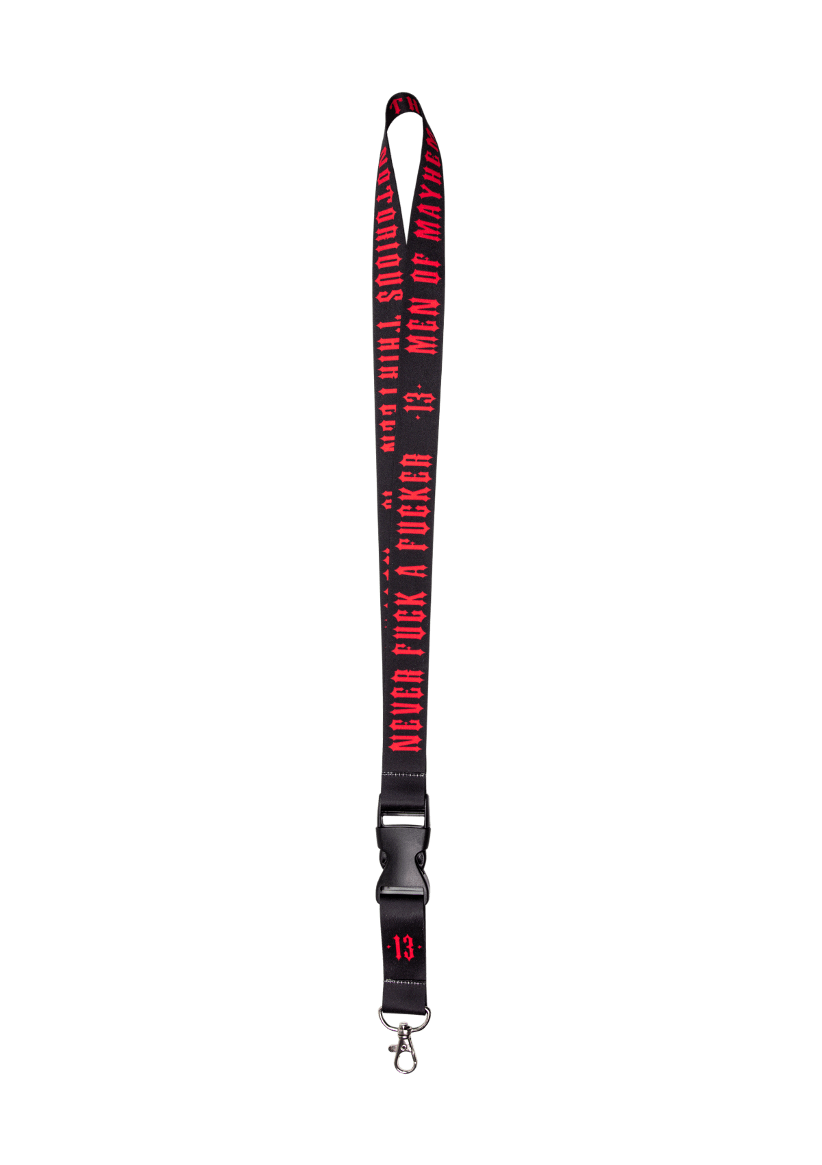 Lanyard S/R - MEN OF MAYHEM - Accessoires - ALAIKO - EXCHANGES - MM - E - 3060 - LA - SR - black