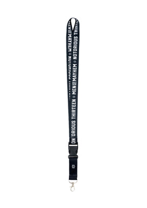 Lanyard S/W - MEN OF MAYHEM - Accessoires - ALAIKO-EXCHANGES-MM-E-3060-LA-SW - Schlüsselanhänger