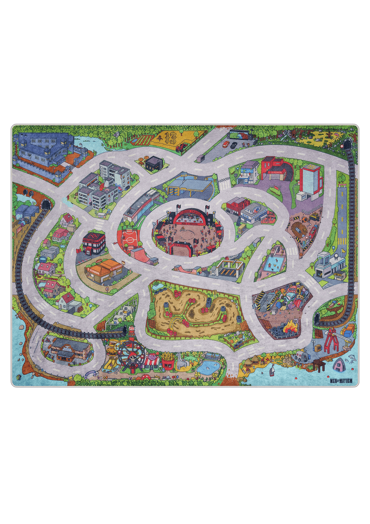 Spielteppich Mayhem - MEN OF MAYHEM - ALAIKO - EXCHANGES - MM - E - 3080 - STM - kids - kinder