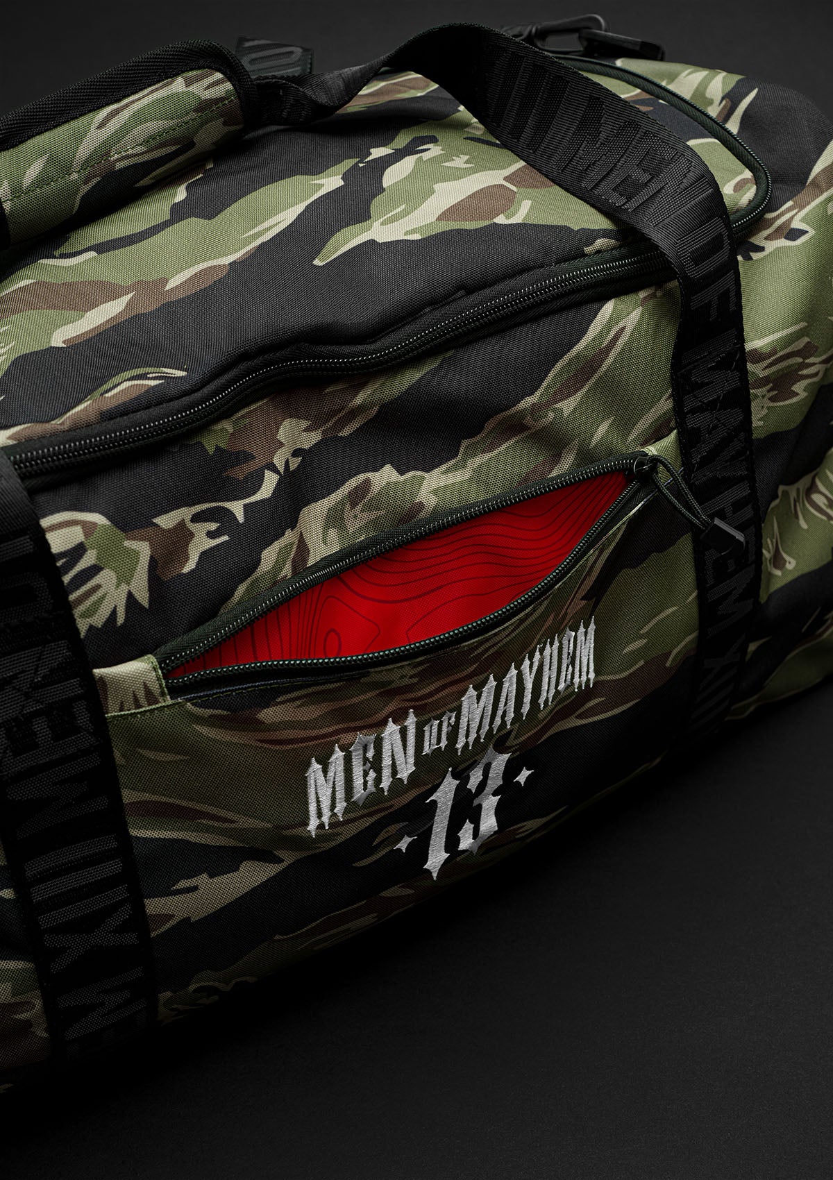 Sporttasche Tiger Camo - MEN OF MAYHEM - Accessoires - black - Men