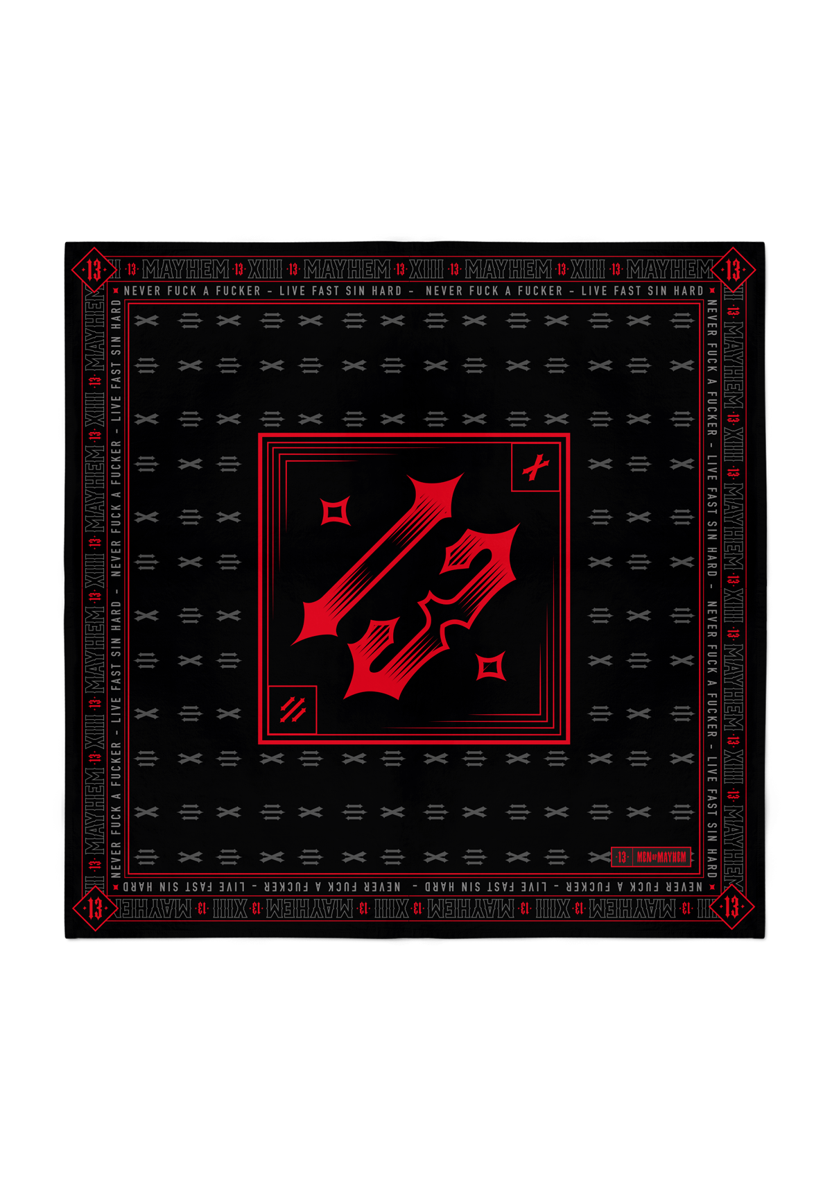 Bandana Pattern S/G/R
