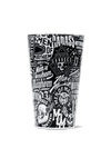Plastikbecher Mayhem All Over Pattern - MEN OF MAYHEM - Accessoires - Becher & Getränkeuntersetzer - black