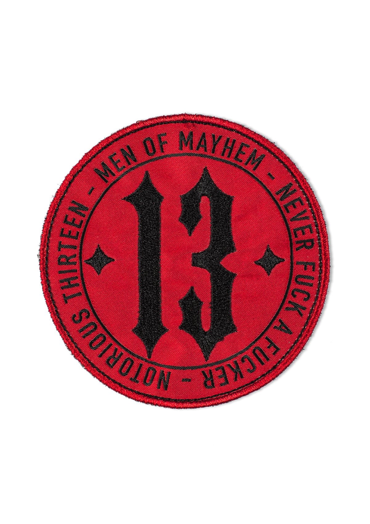 Patch 13 Circle R/S - MEN OF MAYHEM - Accessoires - ALAIKO-EXCHANGES-MM-E-3130-CP-RS - Patches & Pins