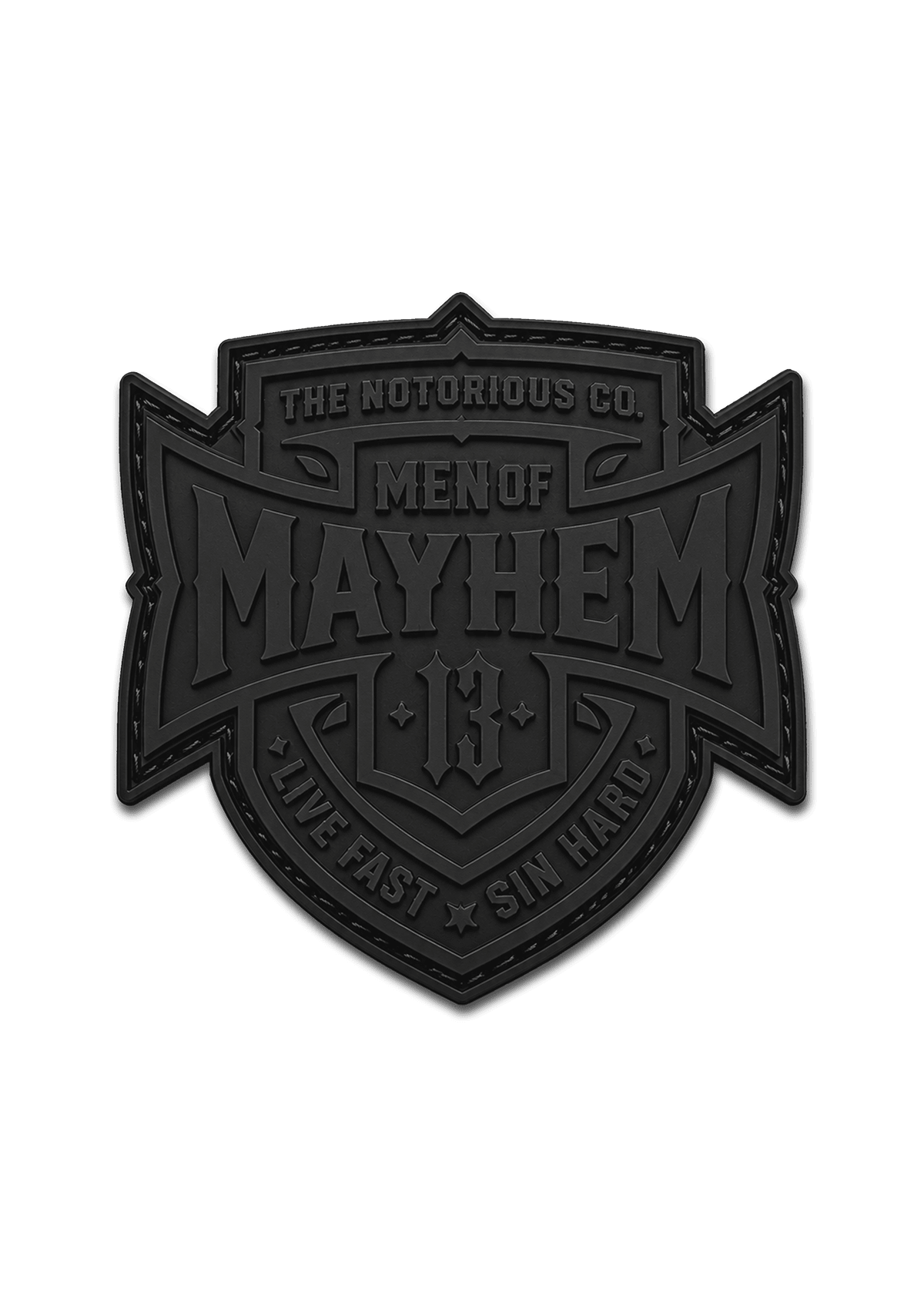 Patch Mayhem COA B/B - MEN OF MAYHEM - Accessoires - aufnäher - biker