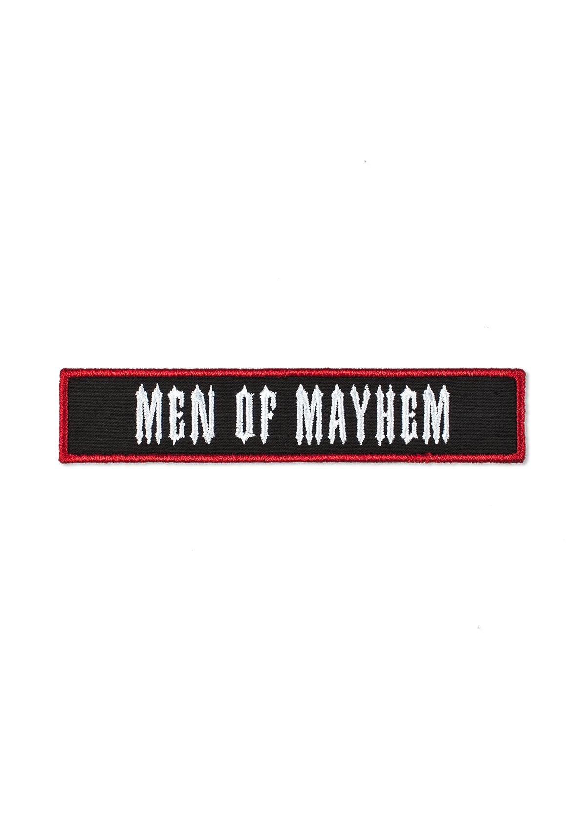 Patch Men of Mayhem - MEN OF MAYHEM - Accessoires - ALAIKO-EXCHANGES-MM-E-3130-PA-MM - black