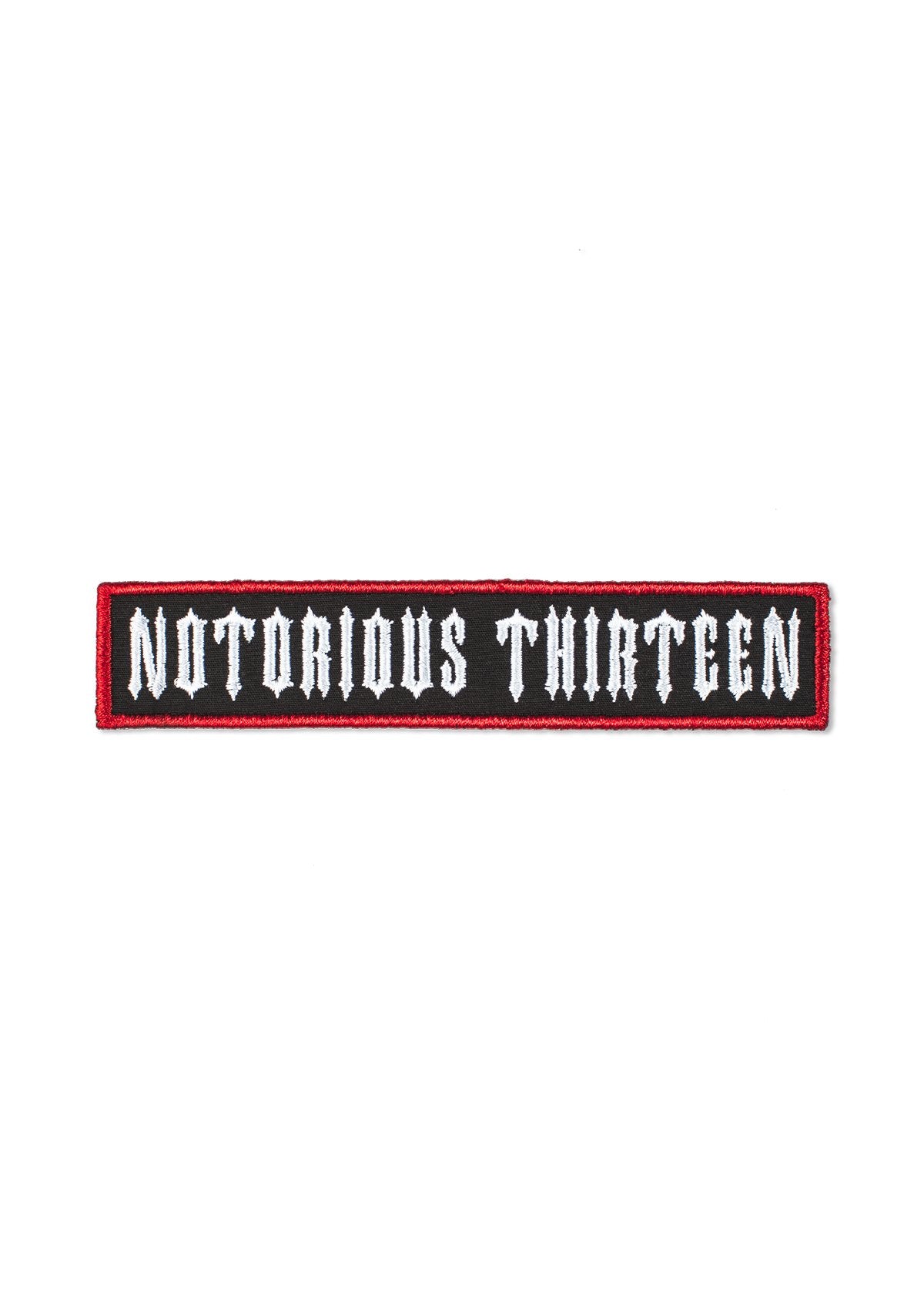 Patch Notorious Thirteen - MEN OF MAYHEM - Accessoires - ALAIKO-EXCHANGES-MM-E-3130-PA-NT - black
