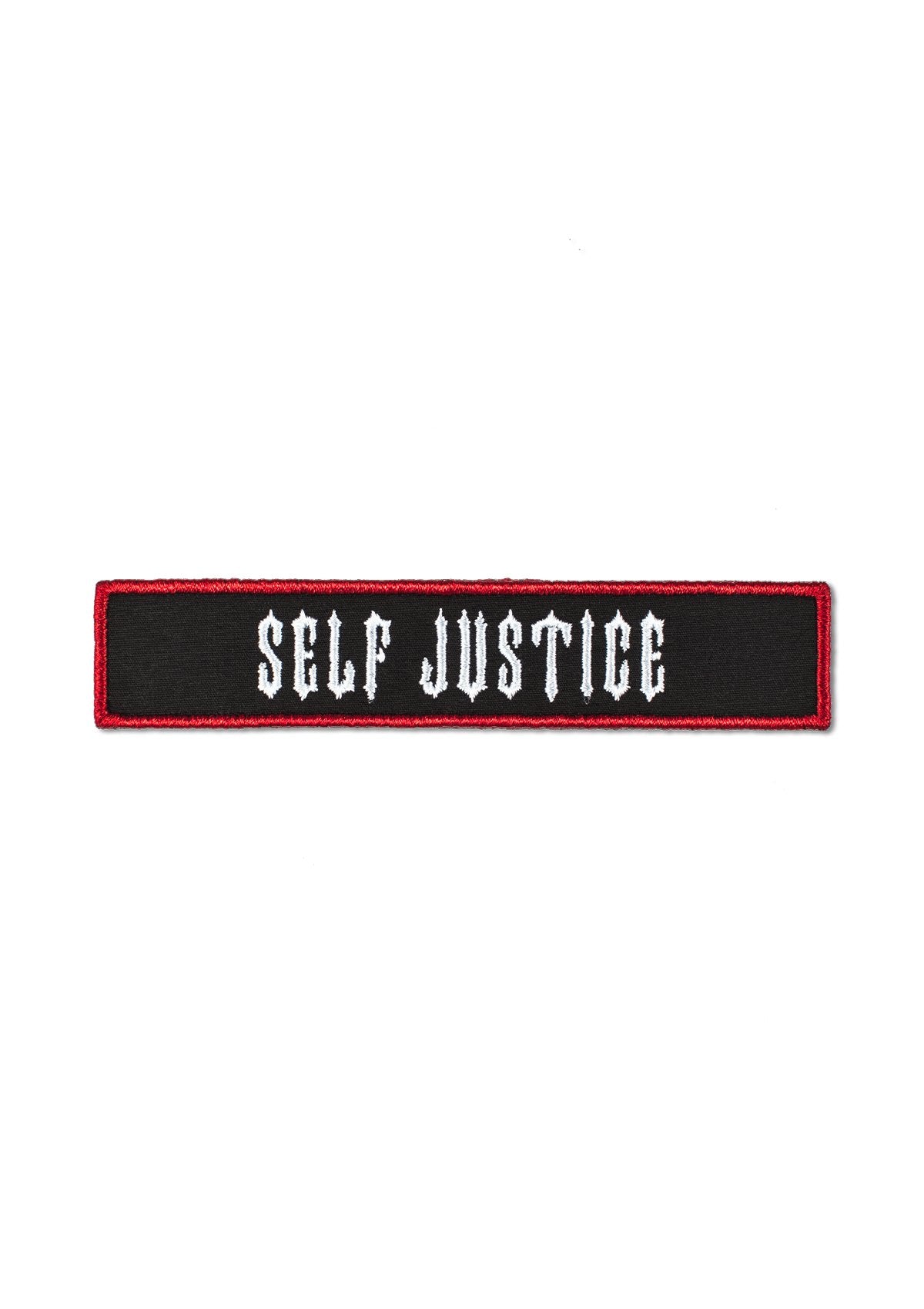 Patch Self Justice - MEN OF MAYHEM - Accessoires - ALAIKO-EXCHANGES-MM-E-3130-PA-SJ - black