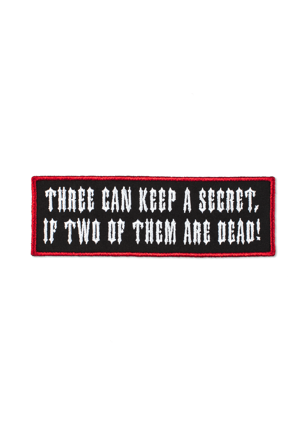 Patch Three Can Keep A Secret