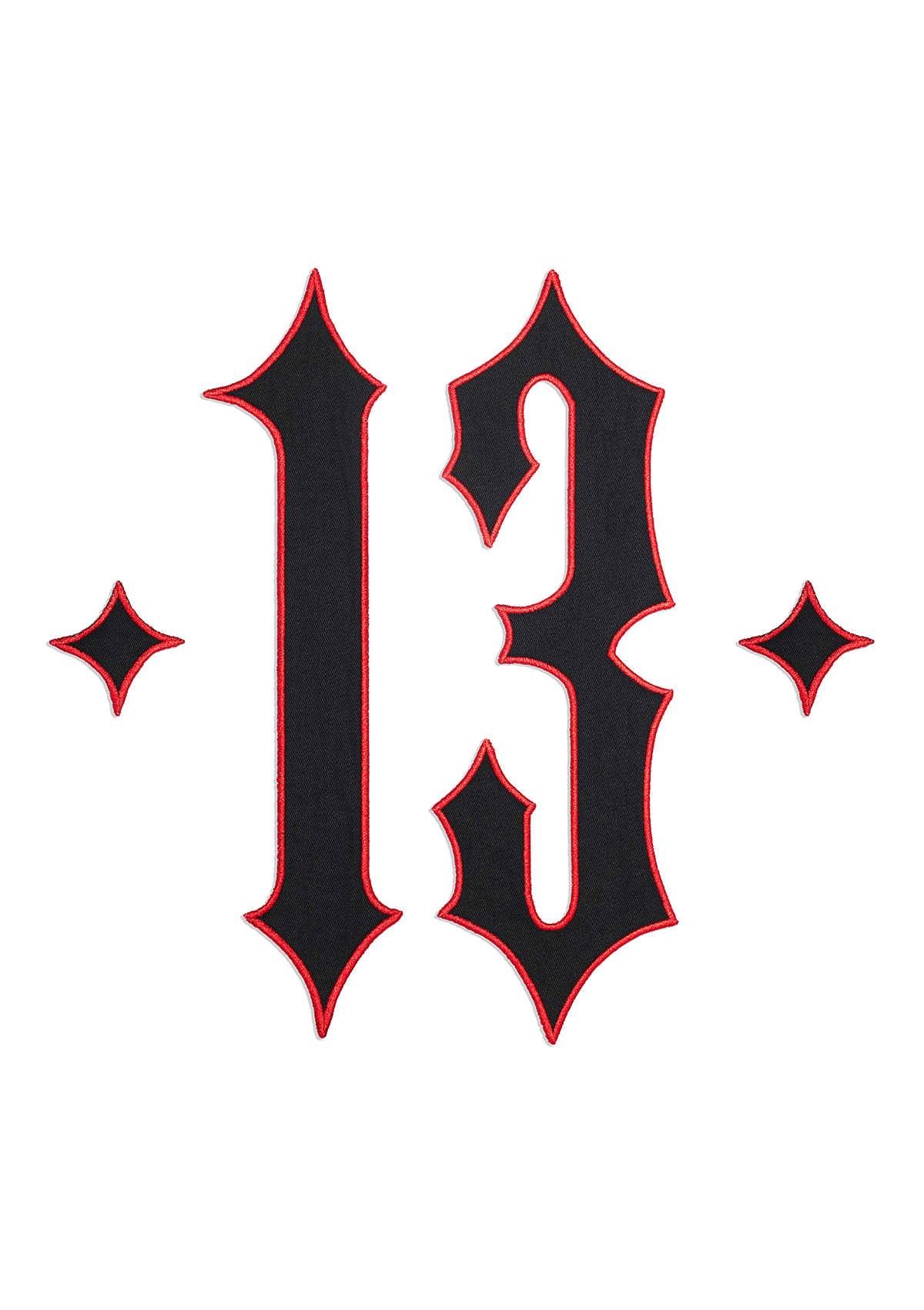 Rücken Patch 13 B/B/R