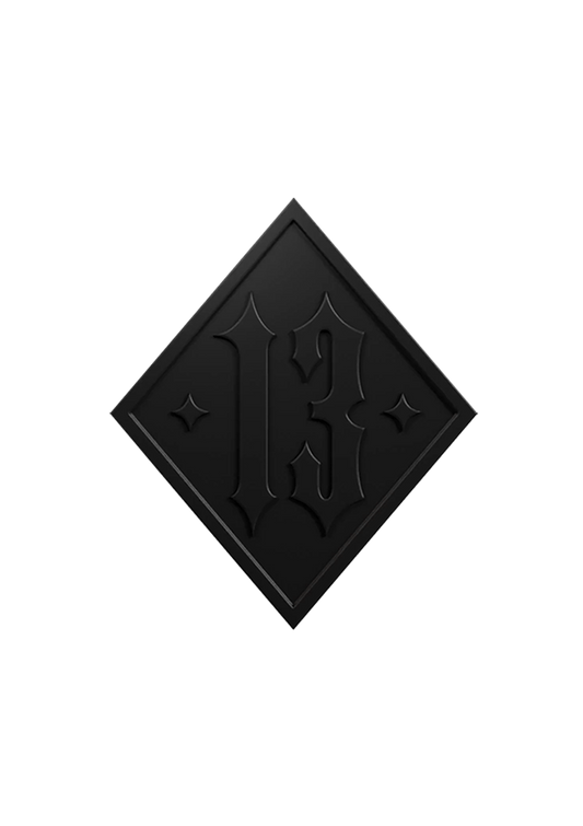 Pin 13 Black - MEN OF MAYHEM - Accessoires - ALAIKO - EXCHANGES - MM - E - 3140 - AN - SI - biker