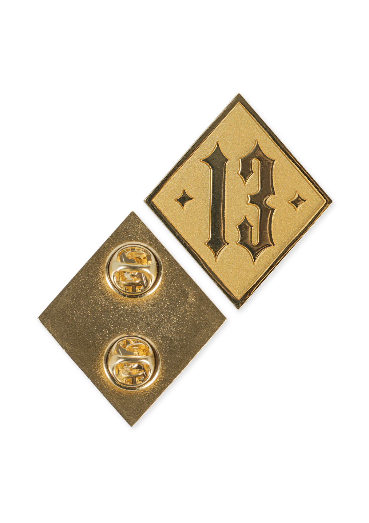 Pin 13 Gold - MEN OF MAYHEM - Accessoires - ALAIKO - EXCHANGES - MM - E - 3140 - AN - GO - biker