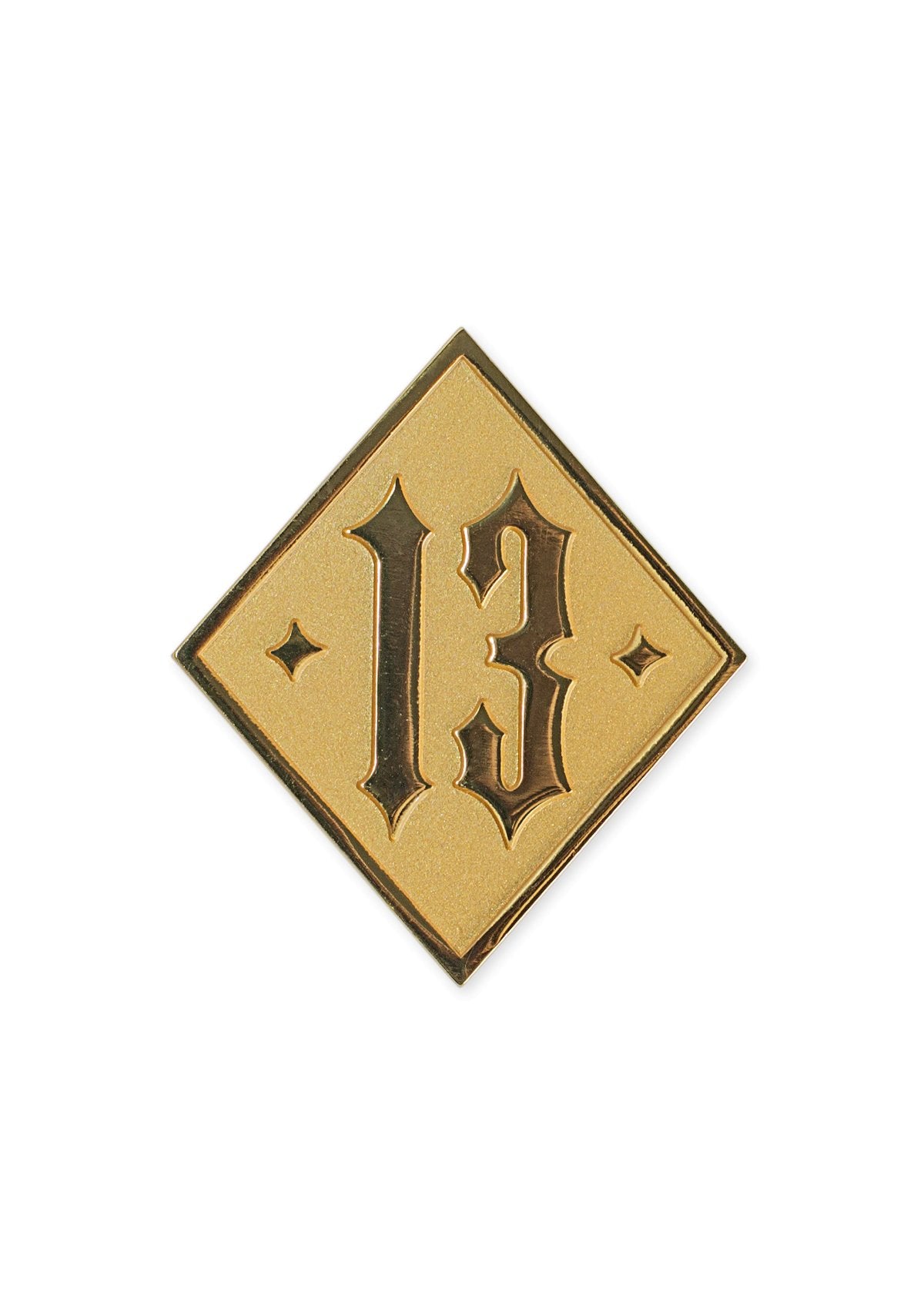 Pin 13 Gold - MEN OF MAYHEM - Accessoires - ALAIKO-EXCHANGES-MM-E-3140-AN-GO - Gold