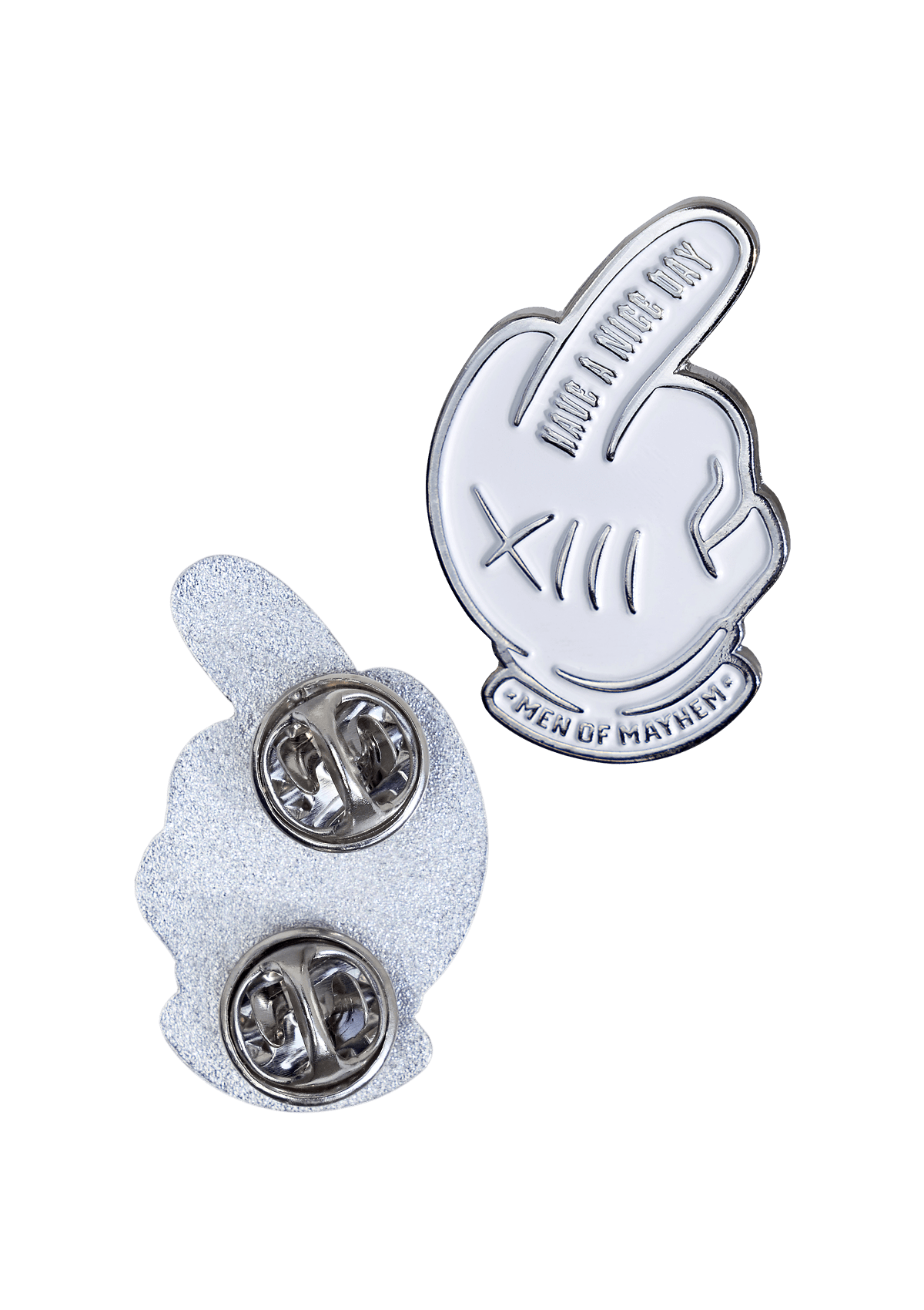 Pin Middle Finger - MEN OF MAYHEM - Accessoires - ALAIKO - EXCHANGES - MM - E - 3140 - MFP - SW - biker