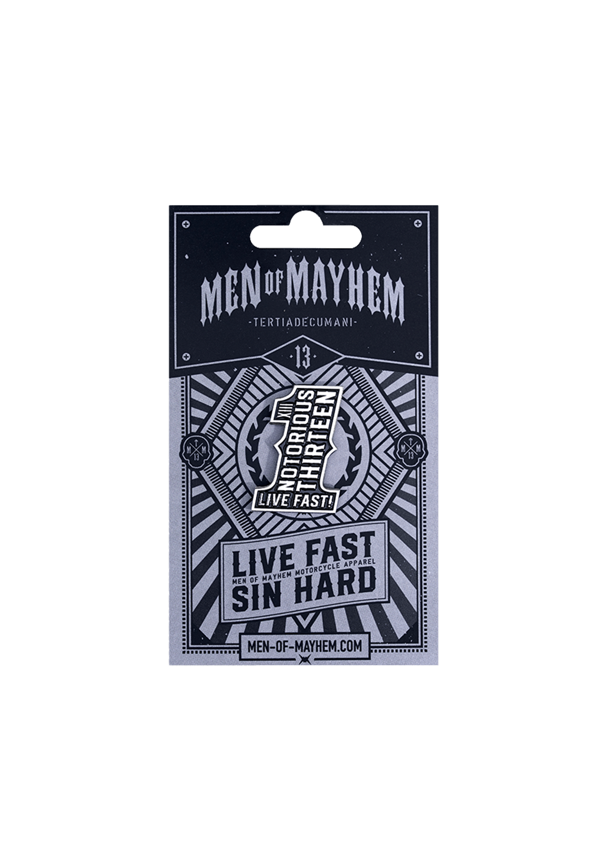 Pin ONE M/B - MEN OF MAYHEM - Accessoires - ALAIKO - EXCHANGES - MM - E - 3140 - OP - MB - biker