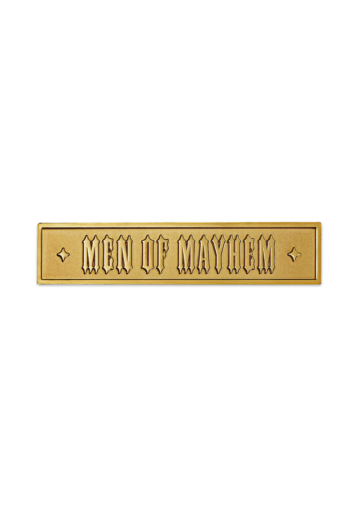 Pin Men of Mayhem Gold