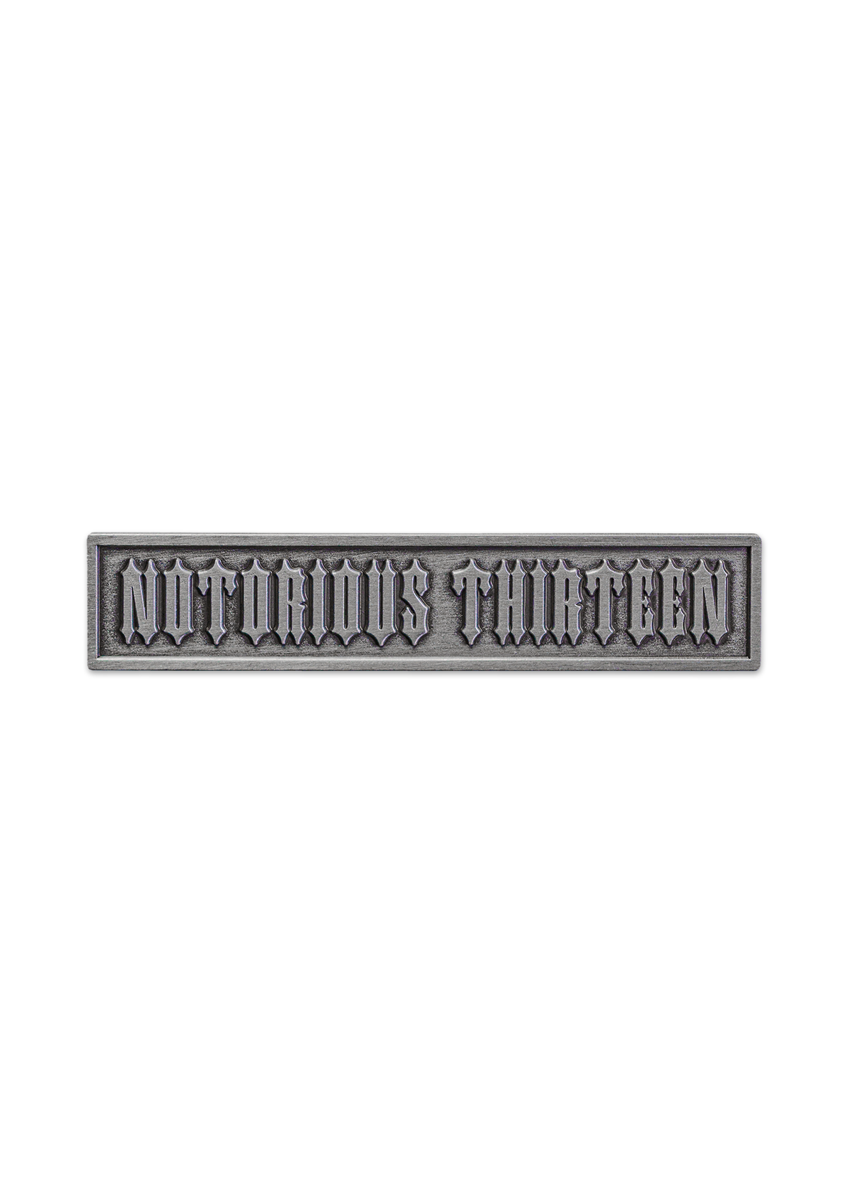 Pin Notorious Thirteen Metall