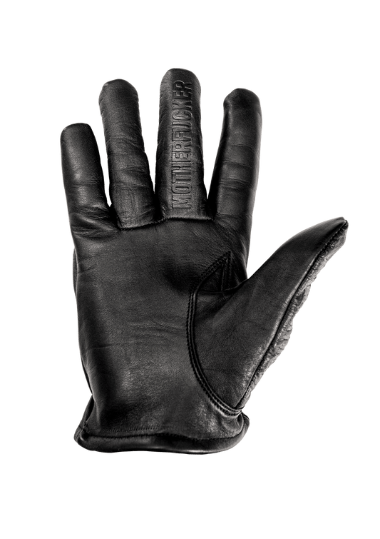 Lederhandschuhe MOFO Schwarz - MEN OF MAYHEM - Accessoires - ALAIKO - EXCHANGES - MM - E - 3190 - MOFO - biker