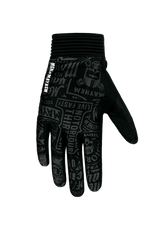 Glove All Over Pattern S/G - MEN OF MAYHEM - Accessoires - ALAIKO - EXCHANGES - MM - E - 3190 - MX - AOSG - biker