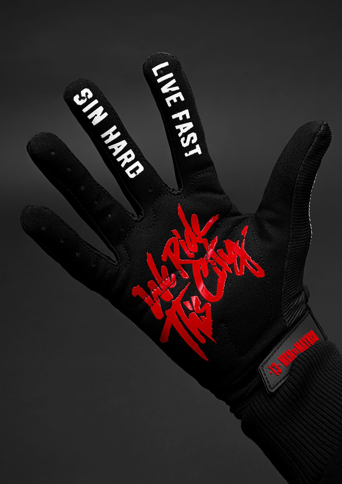 Glove Mayhem Hamburg - MEN OF MAYHEM - Accessoires - ALAIKO - EXCHANGES - MM - E - 3190 - MX - M - HH - biker