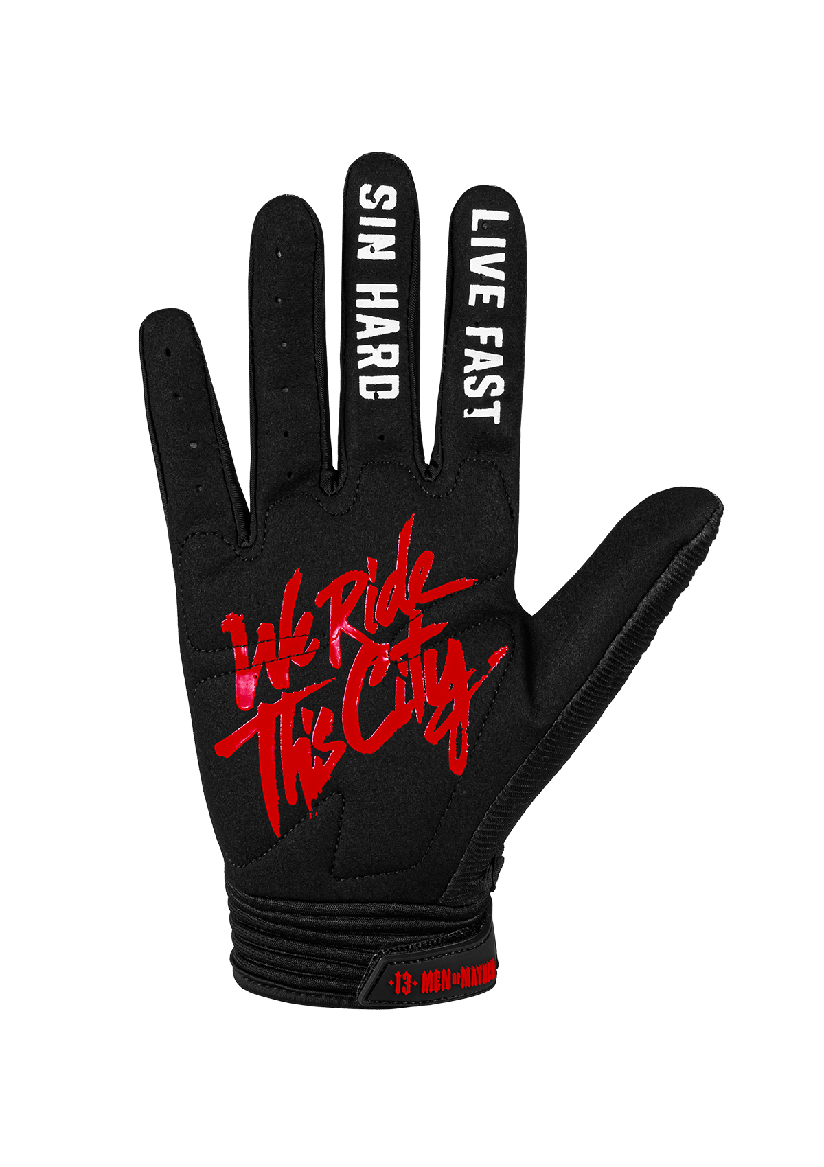 Glove Mayhem Hamburg - MEN OF MAYHEM - Accessoires - ALAIKO - EXCHANGES - MM - E - 3190 - MX - M - HH - biker
