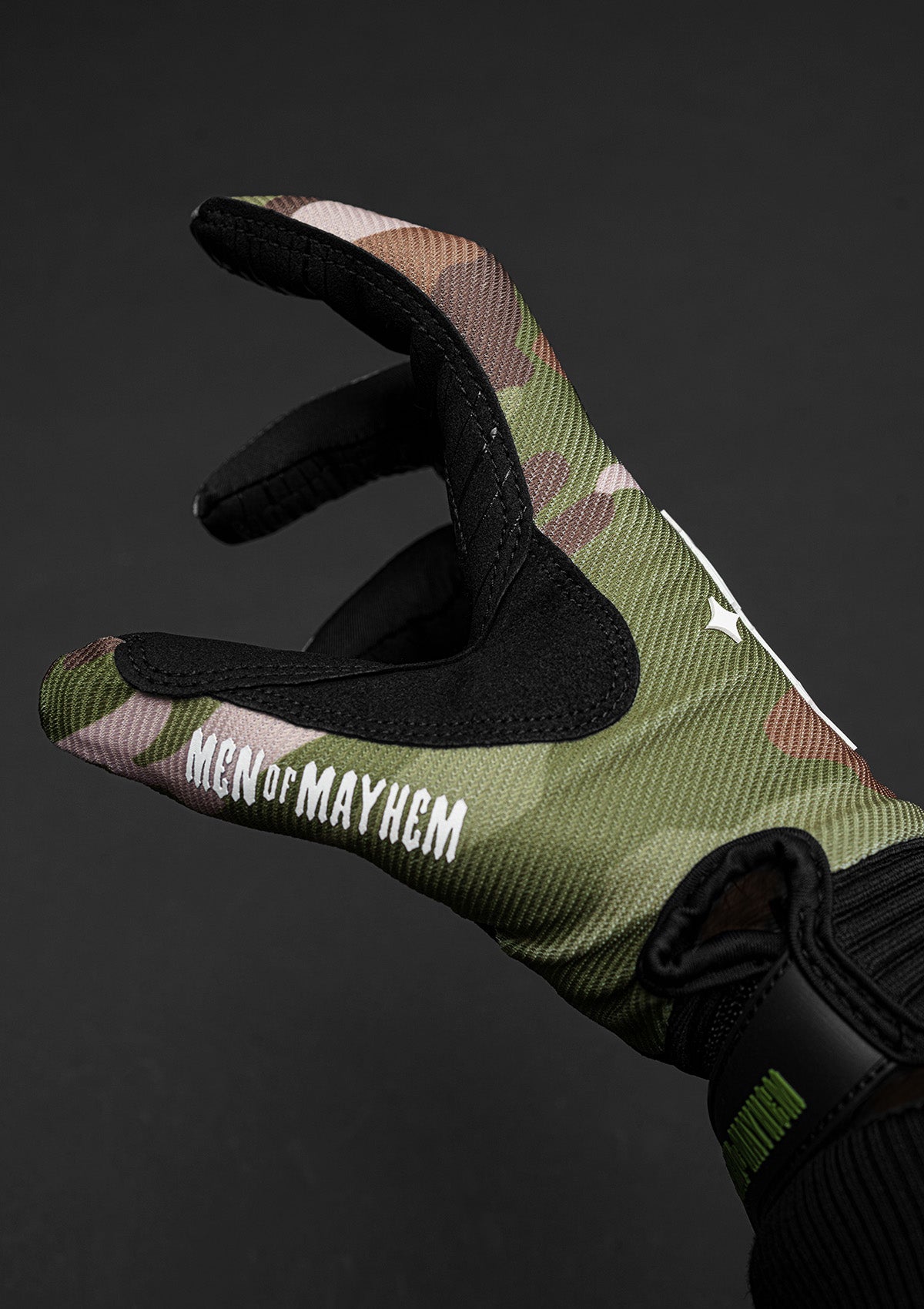 Glove Classic Multicam Camo - MEN OF MAYHEM - Accessoires - ALAIKO - EXCHANGES - MM - E - 3190 - MX - MCC - biker
