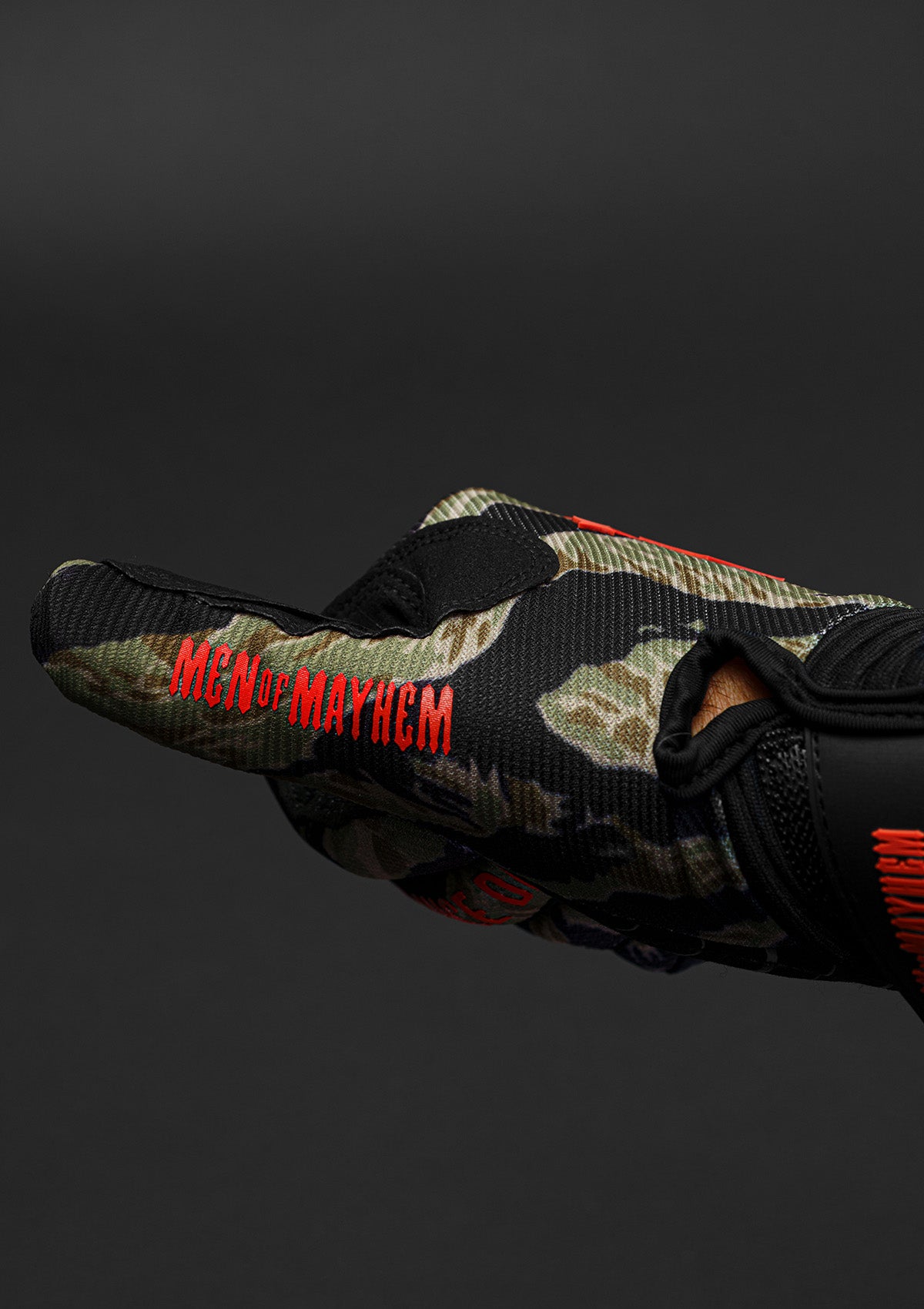 Glove Mayhem Tiger Camo - MEN OF MAYHEM - Accessoires - ALAIKO - EXCHANGES - MM - E - 3190 - MX - MTC - biker