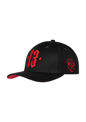 Kids Base Cap Mayhem 13 S/R - MEN OF MAYHEM - Accessoires - Basecap - black