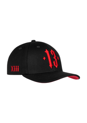 Kids Base Cap Mayhem 13 S/R - MEN OF MAYHEM - Accessoires - Basecap - black