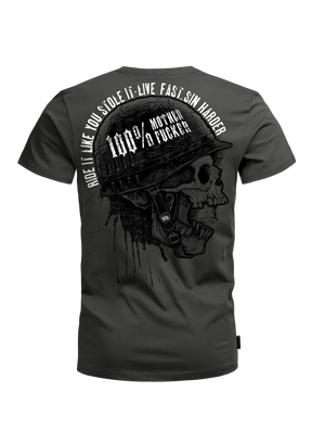 T-Shirt Army Skull G/S