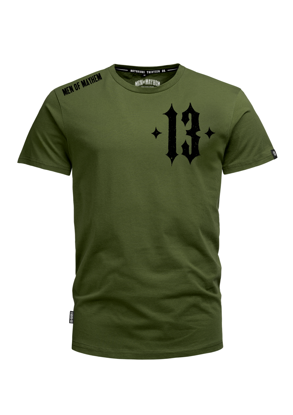 T-Shirt Army Skull O/S