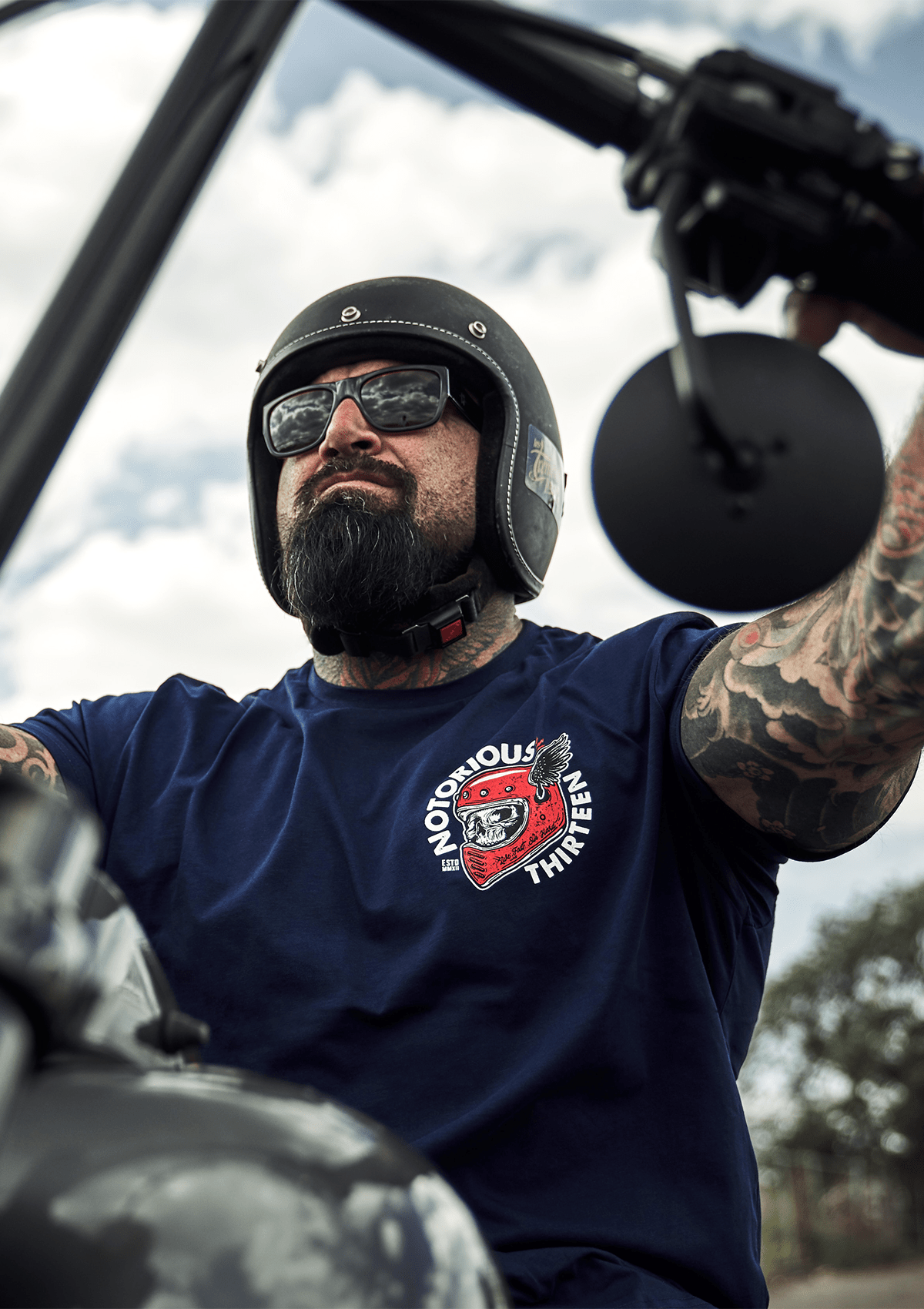 T-Shirt Deathwing N/W - MEN OF MAYHEM - ALAIKO - EXCHANGES - MM - M - 1010 - DW - NW - Blau - blue