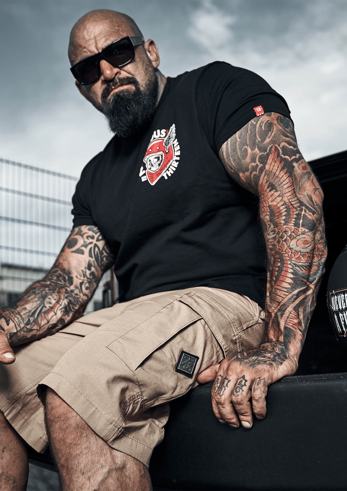 T-Shirt Deathwing S/W - MEN OF MAYHEM - ALAIKO - EXCHANGES - MM - M - 1010 - DW - SW - black - deathwing