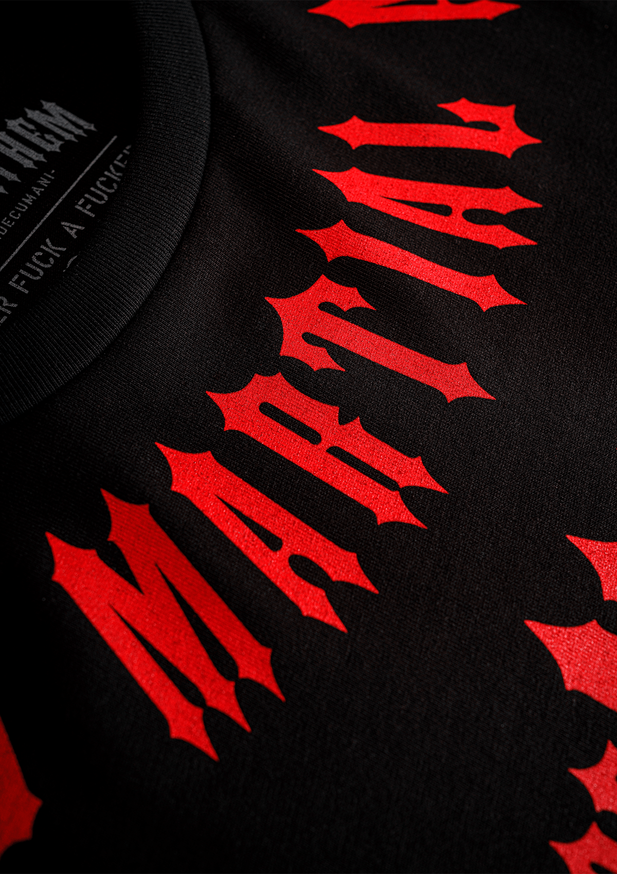 T-Shirt Mayhem Fight Team S/R - MEN OF MAYHEM - ALAIKO - EXCHANGES - MM - M - 1010 - FT - SR - black - Fight Team