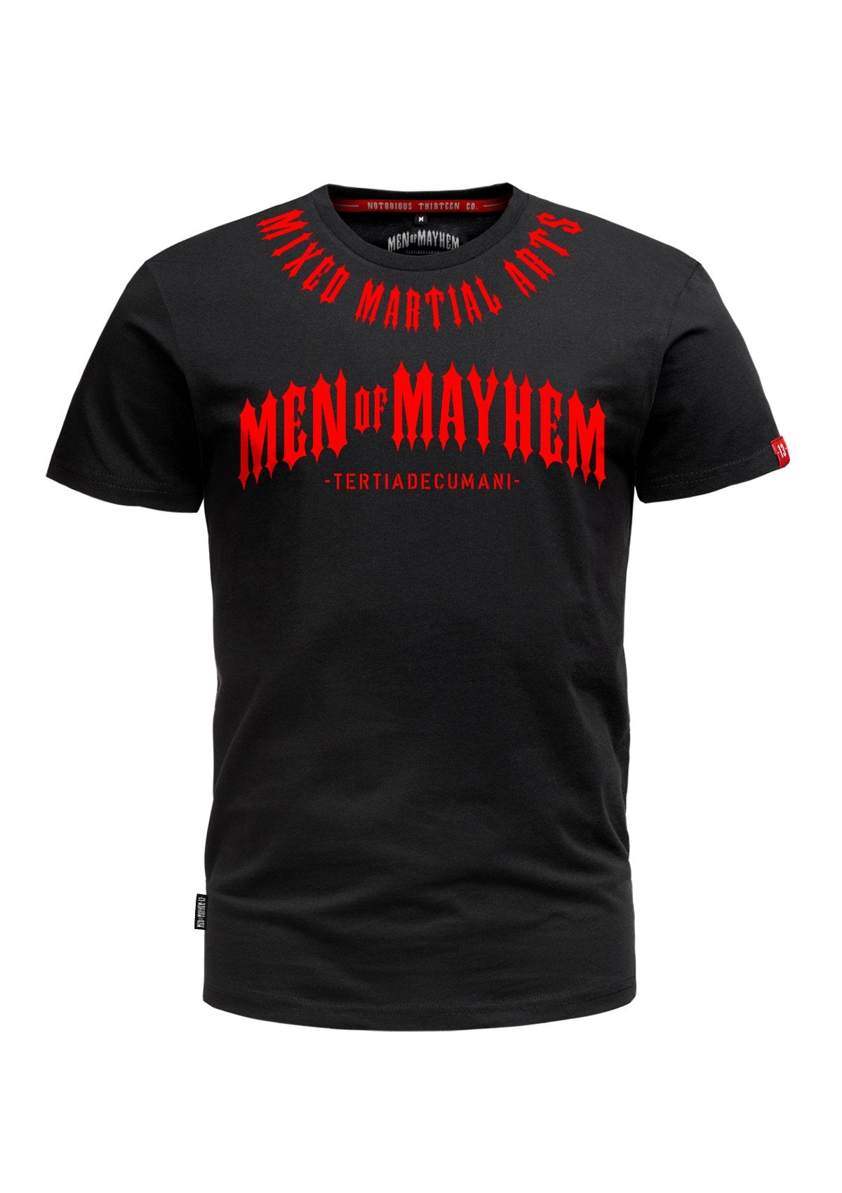 T-Shirt Mayhem Fight Team S/R - MEN OF MAYHEM - ALAIKO-EXCHANGES-MM-M-1010-FT-SR - black - Fight Team
