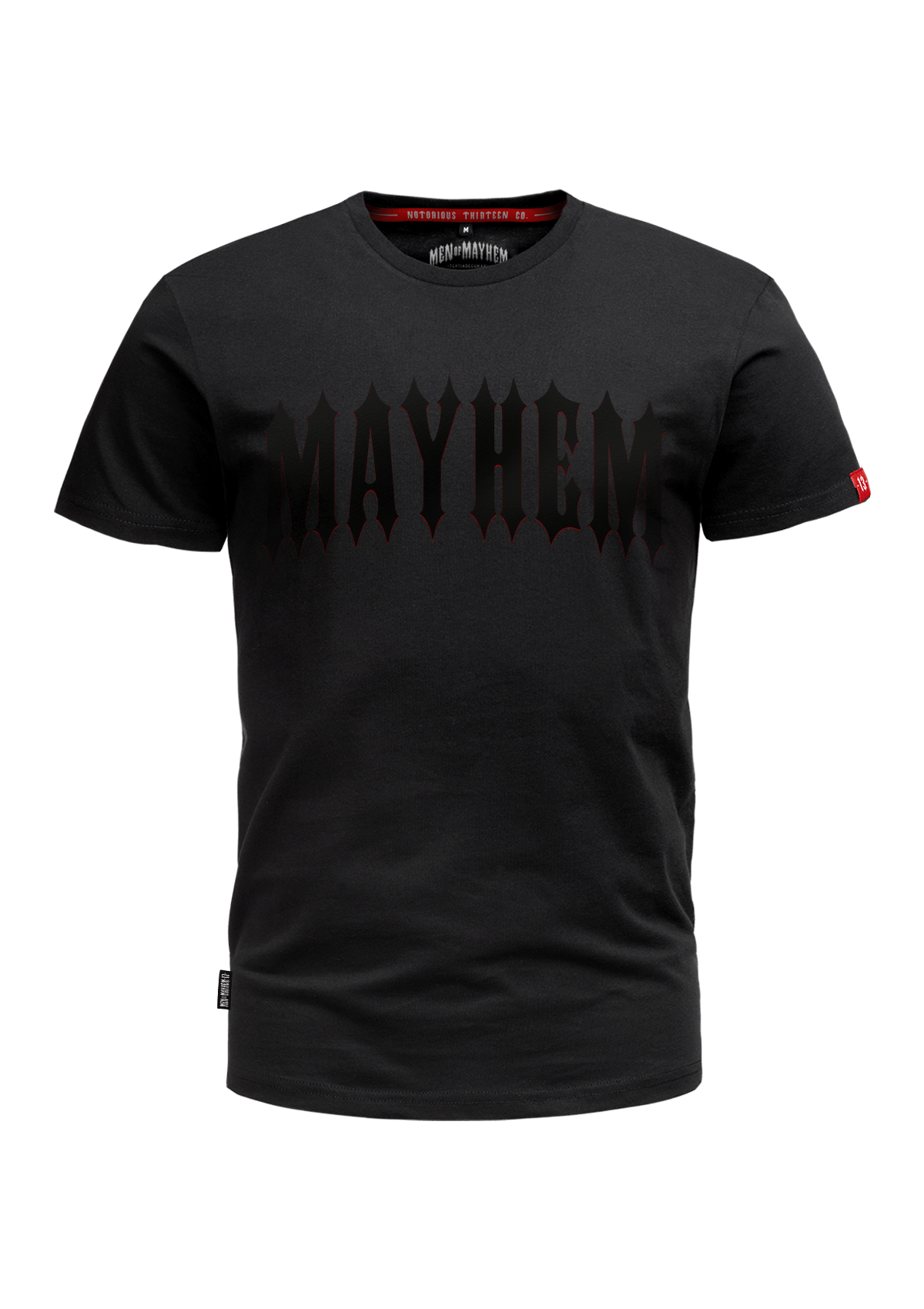 T-Shirt Mayhem 3D S/R - MEN OF MAYHEM - ALAIKO - EXCHANGES - MM - M - 1010 - MAB - SR - black - Men