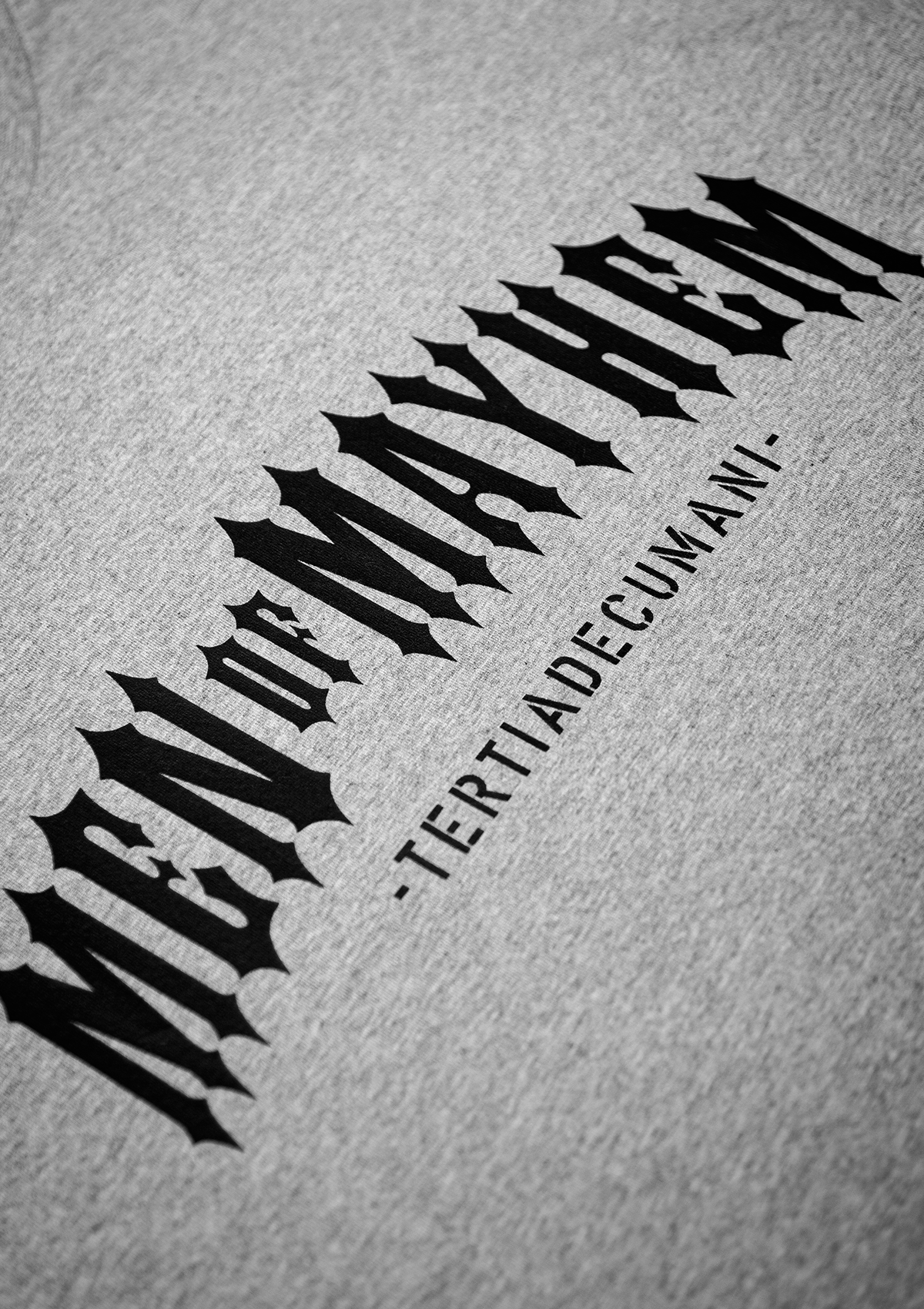 T-Shirt Mayhem Classic G/S - MEN OF MAYHEM - ALAIKO - EXCHANGES - MM - M - 1010 - MC - GS - Classic - Grau