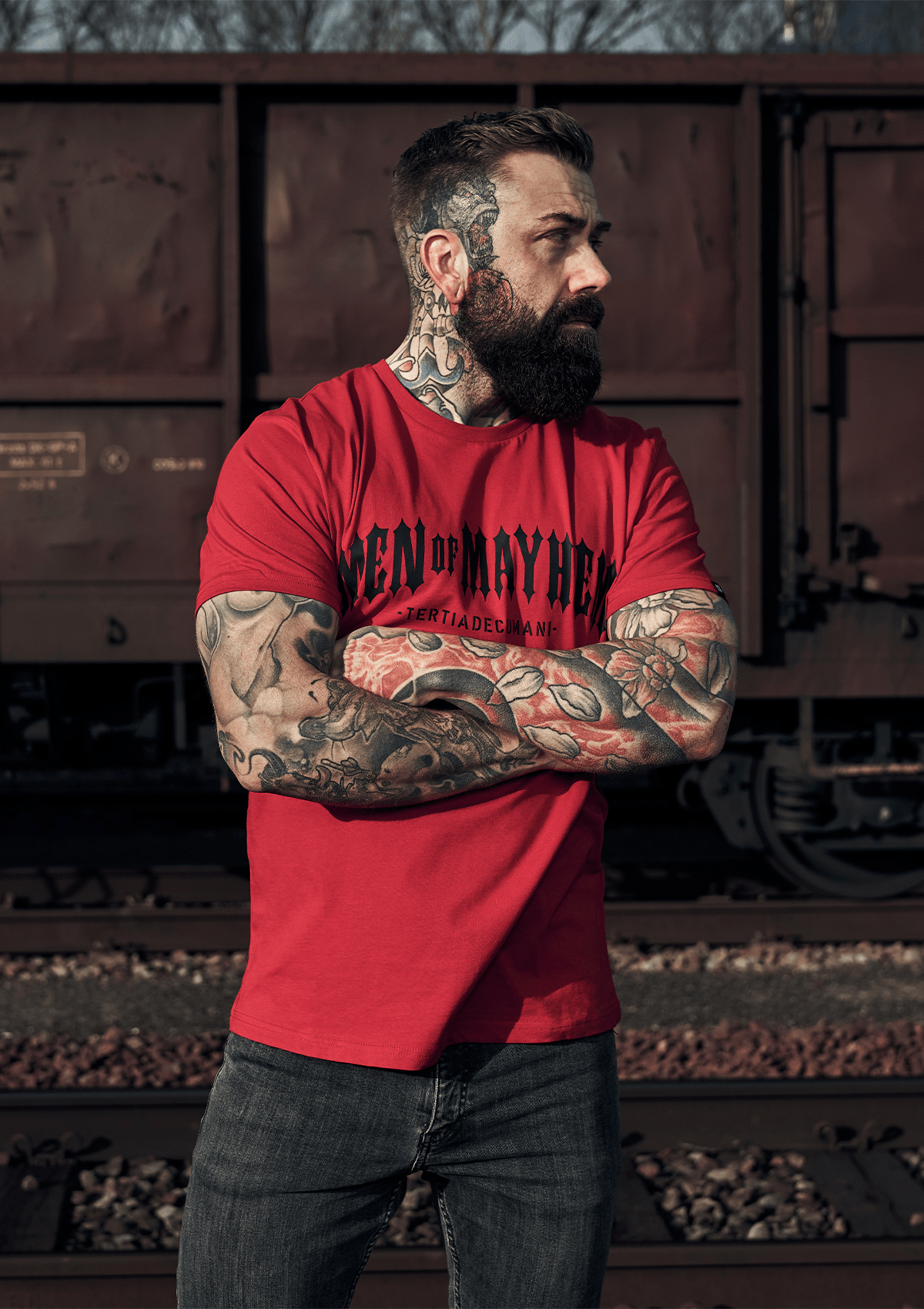 T-Shirt Mayhem Classic R/S - MEN OF MAYHEM - ALAIKO - EXCHANGES - MM - M - 1010 - MC - RS - Classic - Men