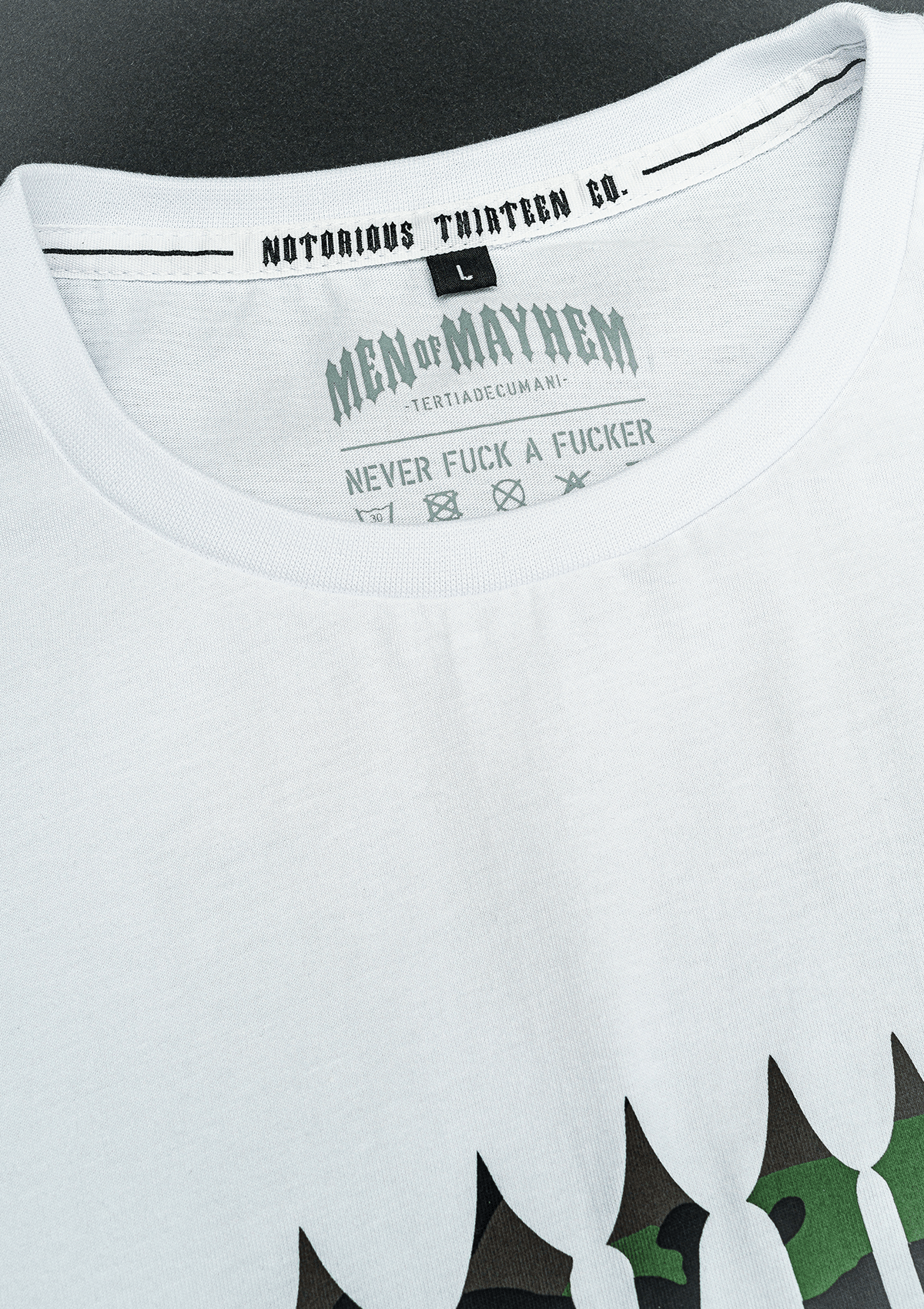 T-Shirt Mayhem Camo W/C - MEN OF MAYHEM - ALAIKO - EXCHANGES - MM - M - 1010 - MC - WC - Men - regular