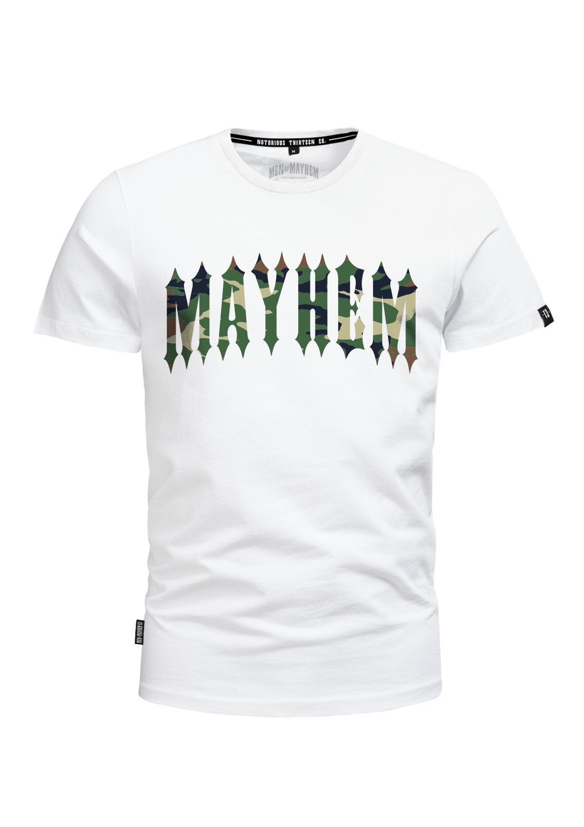 T-Shirt Mayhem Camo W/C - MEN OF MAYHEM - ALAIKO-EXCHANGES-MM-M-1010-MC-WC - Men - T-Shirts