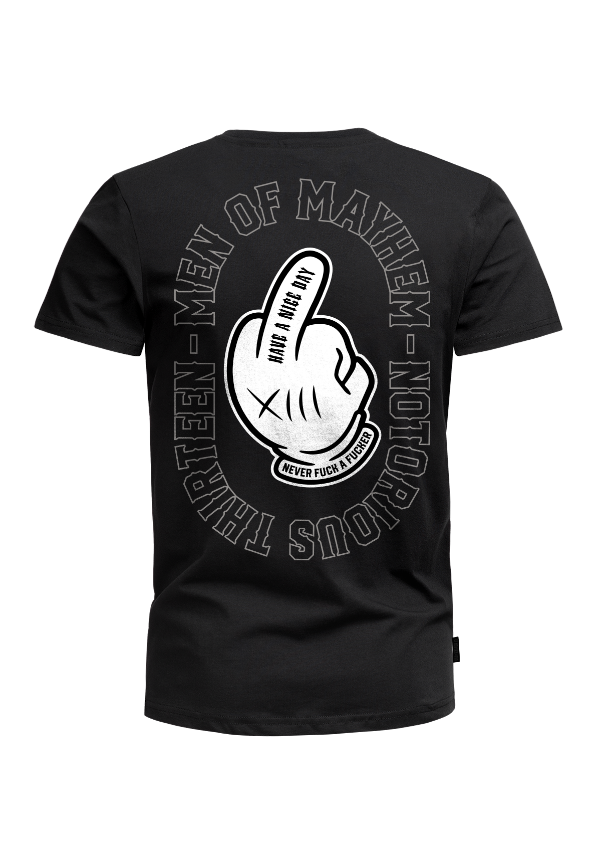T-Shirt Middle Finger S/W