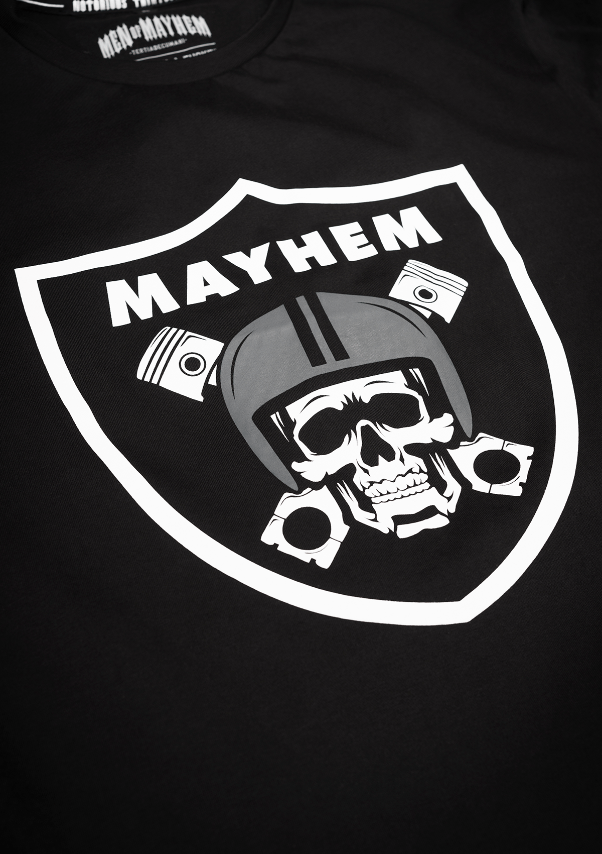 T-Shirt Mayhem Revolt S/W - MEN OF MAYHEM - ALAIKO - EXCHANGES - MM - M - 1010 - MR - SW - black - Men