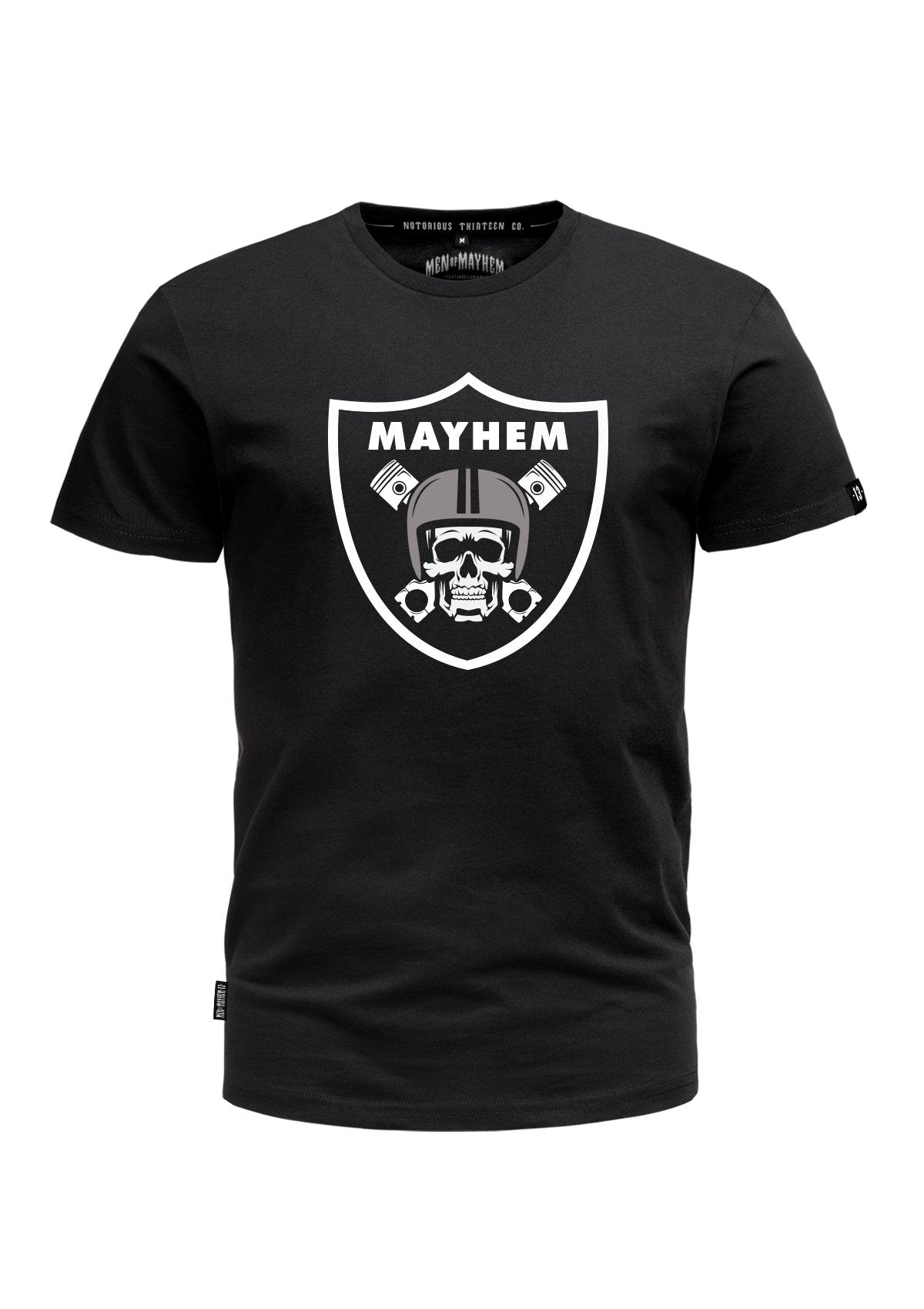 T-Shirt Mayhem Revolt S/W - MEN OF MAYHEM - ALAIKO-EXCHANGES-MM-M-1010-MR-SW - black - Men
