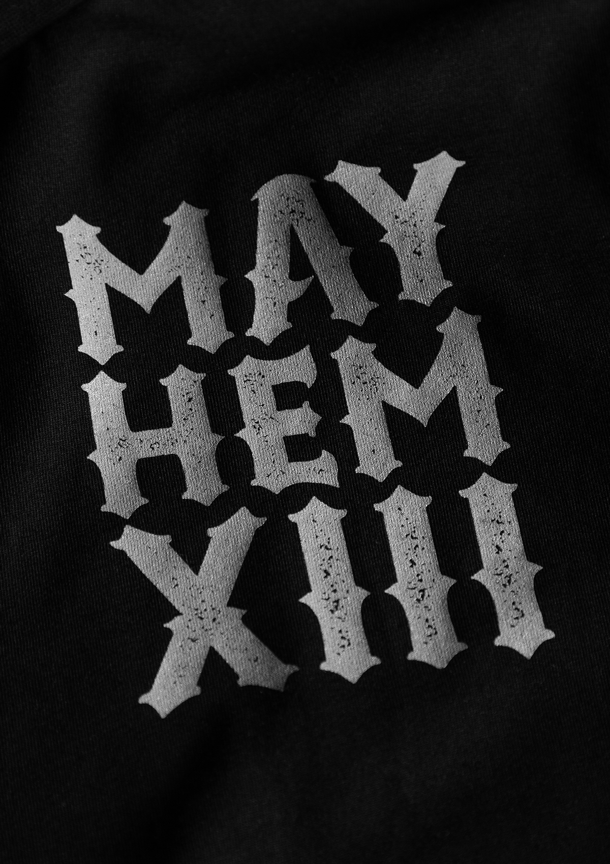 T-Shirt Mayhem Chopper XIII S/G - MEN OF MAYHEM - ALAIKO - EXCHANGES - MM - M - 1010 - MX - SG - black - Chopper