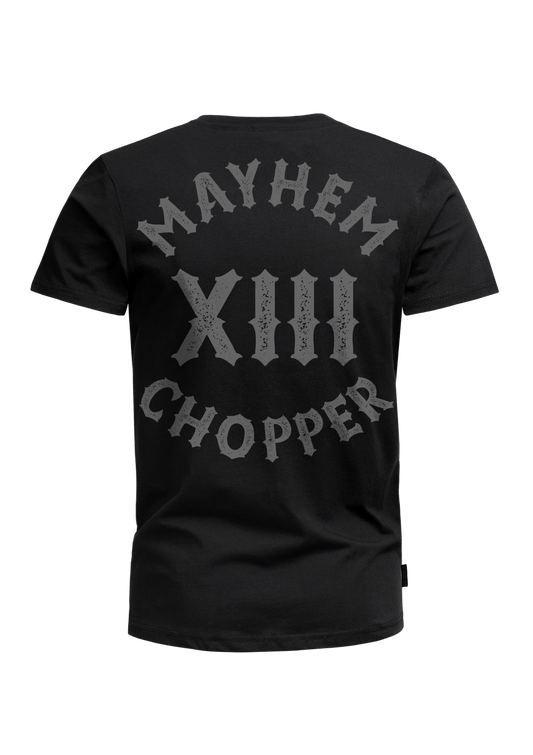 T-Shirt Mayhem Chopper XIII S/G - MEN OF MAYHEM - ALAIKO - EXCHANGES - MM - M - 1010 - MX - SG - black - Chopper