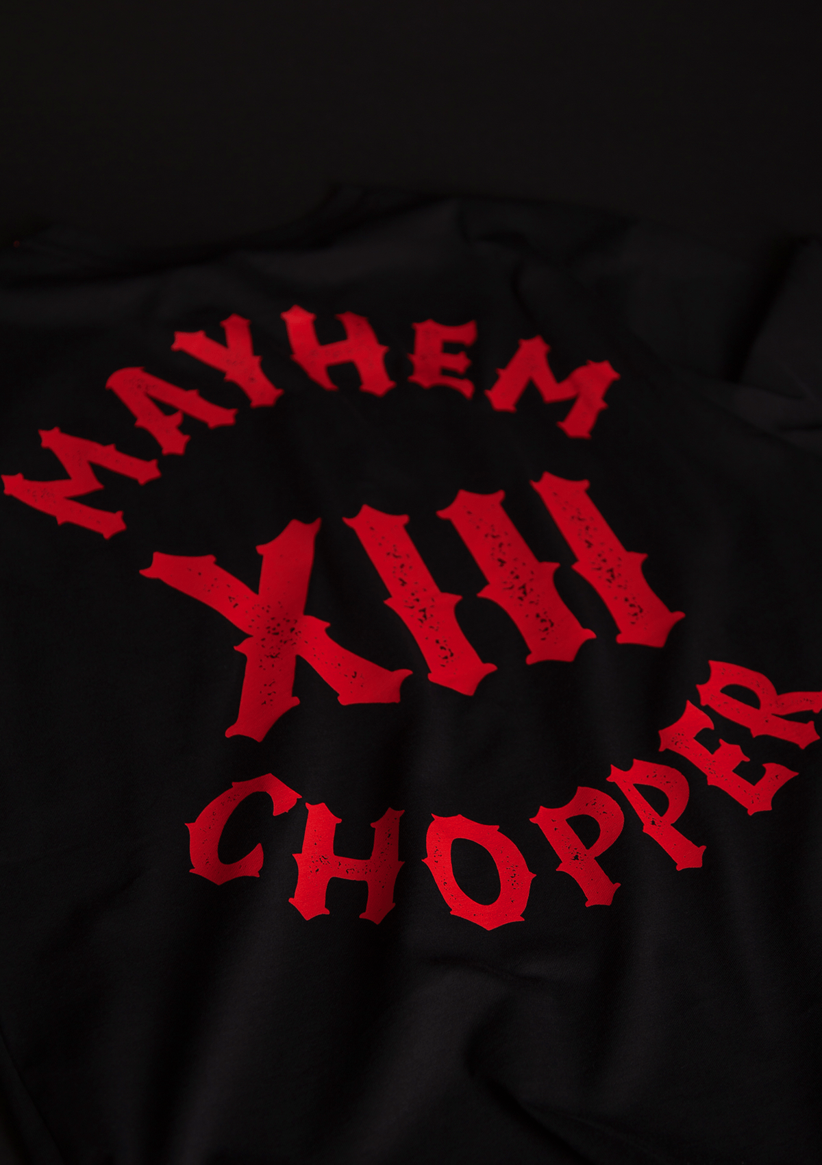 T-Shirt Mayhem Chopper XIII S/R - MEN OF MAYHEM - ALAIKO - EXCHANGES - MM - M - 1010 - MX - SR - black - Chopper
