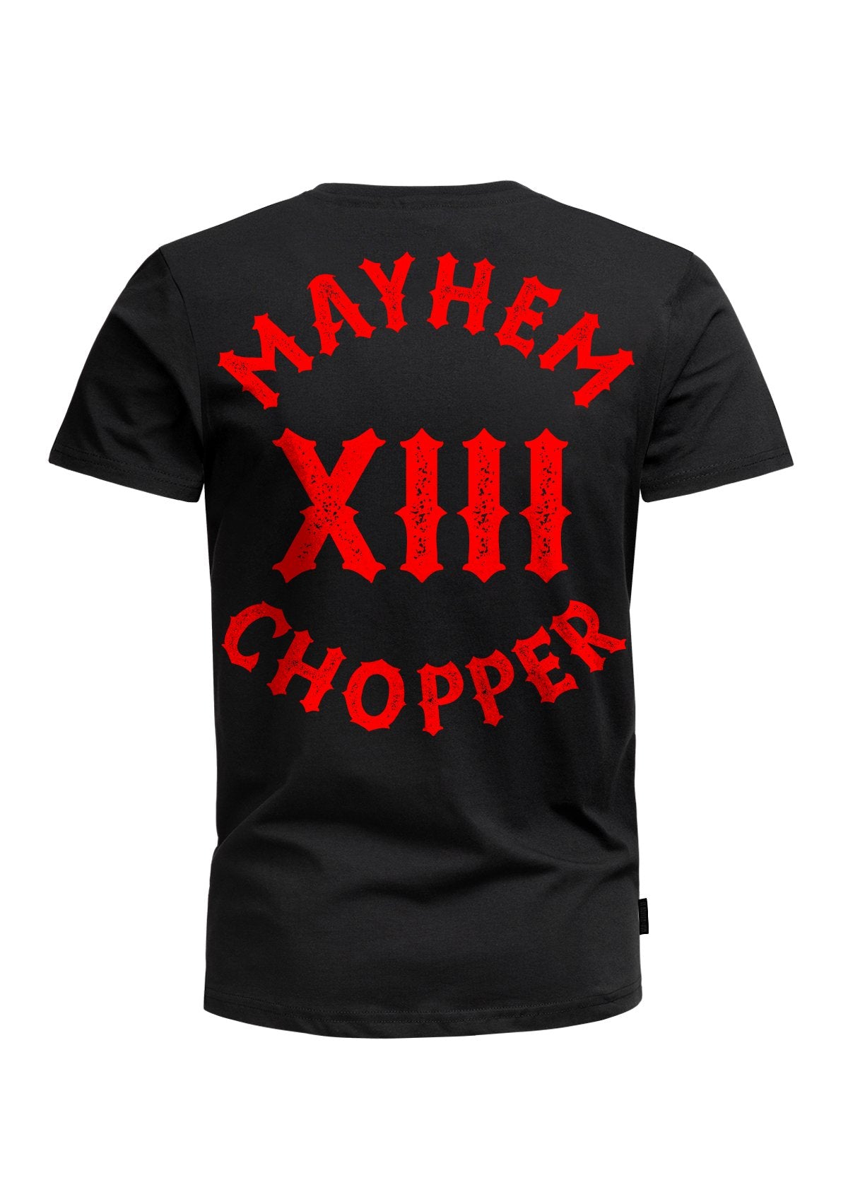 T-Shirt Mayhem Chopper XIII S/R - MEN OF MAYHEM - ALAIKO-EXCHANGES-MM-M-1010-MX-SR - black - Chopper