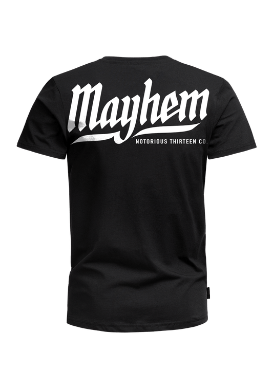 T-Shirt Notorious Mayhem S/W - MEN OF MAYHEM - ALAIKO - EXCHANGES - MM - M - 1010 - NM - SW - black - Men