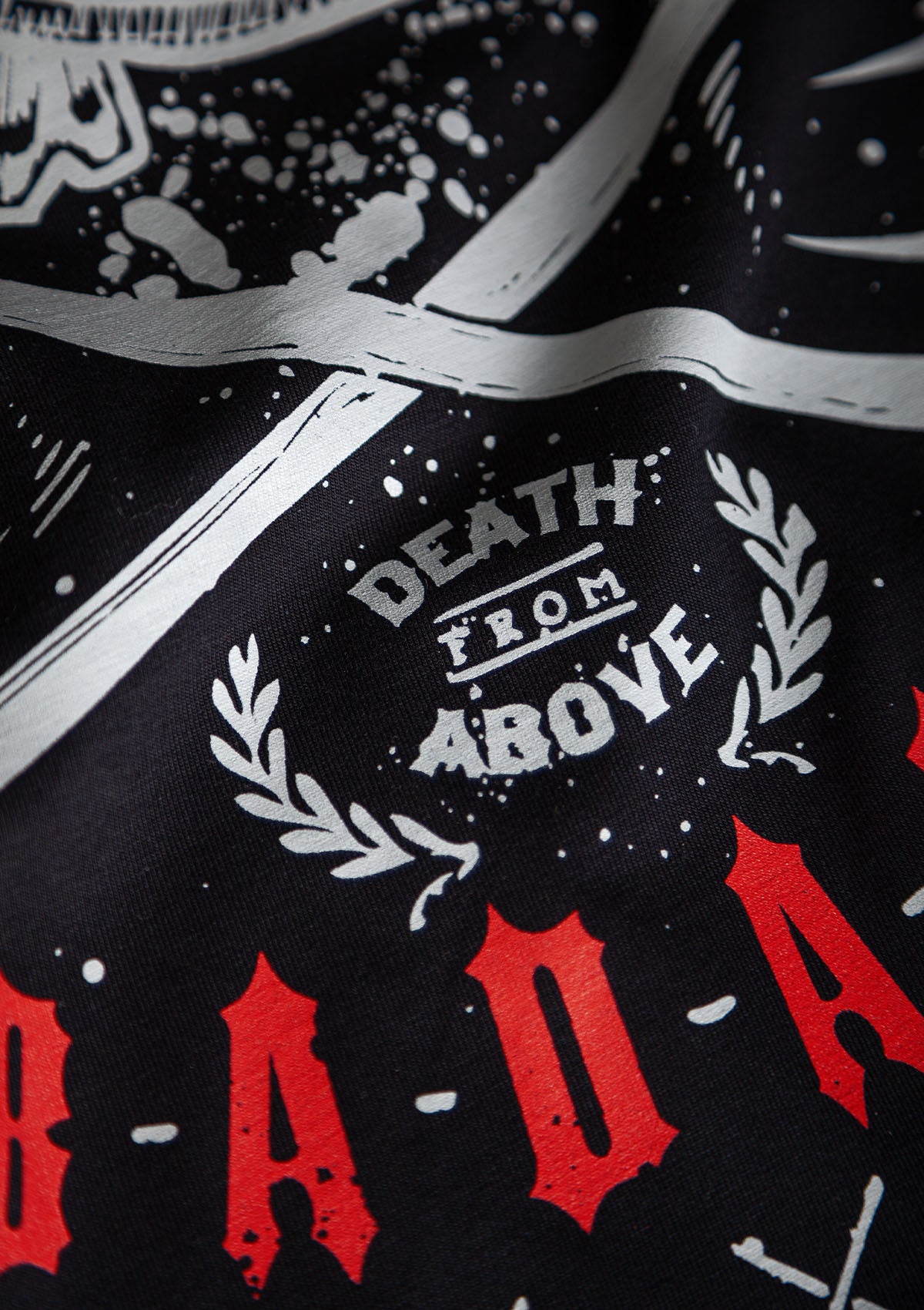 T-Shirt Oldschool Badass S/G - MEN OF MAYHEM - ALAIKO - EXCHANGES - MM - M - 1010 - OB - SG - black - Men