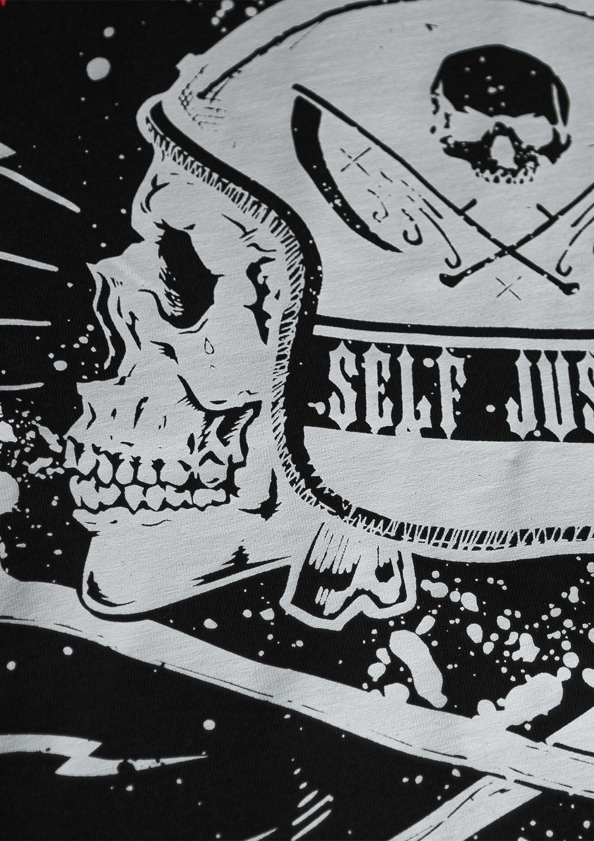 T-Shirt Oldschool Badass S/G - MEN OF MAYHEM - ALAIKO - EXCHANGES - MM - M - 1010 - OB - SG - black - Men