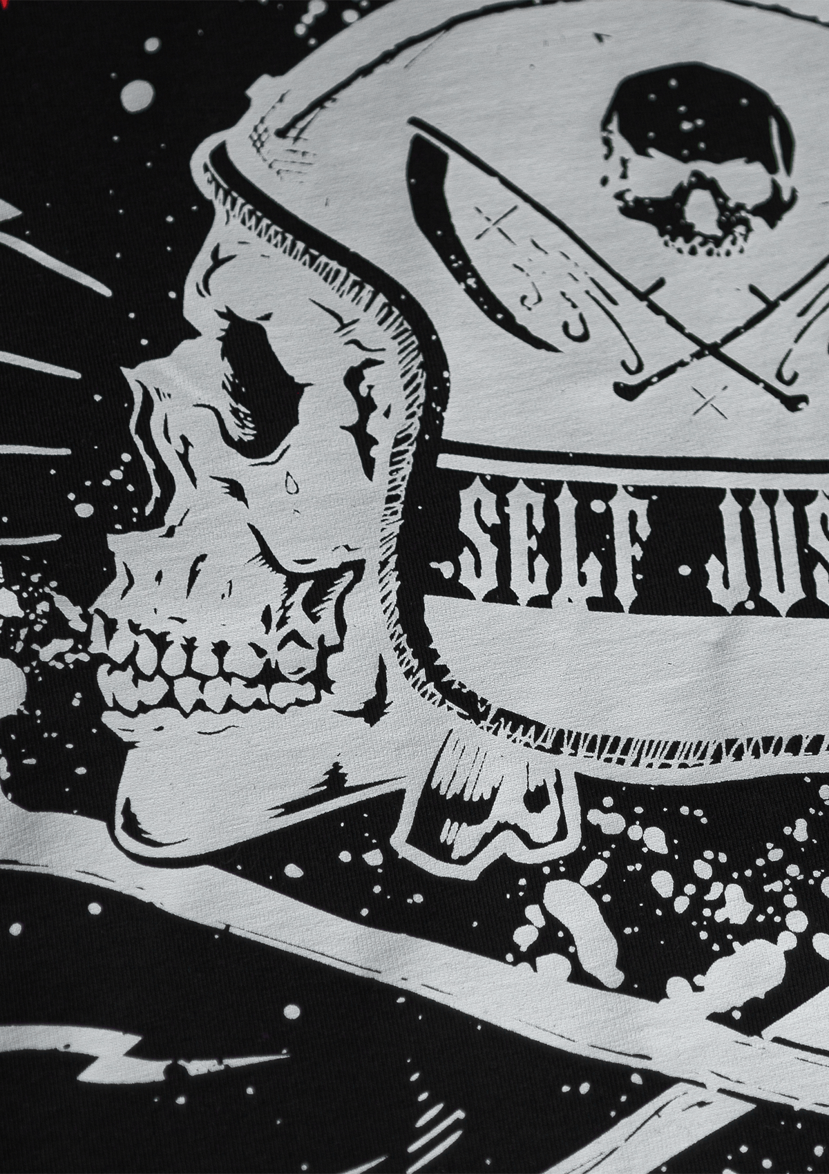 T-Shirt Oldschool Badass S/G - MEN OF MAYHEM - ALAIKO - EXCHANGES - MM - M - 1010 - OB - SG - black - Men